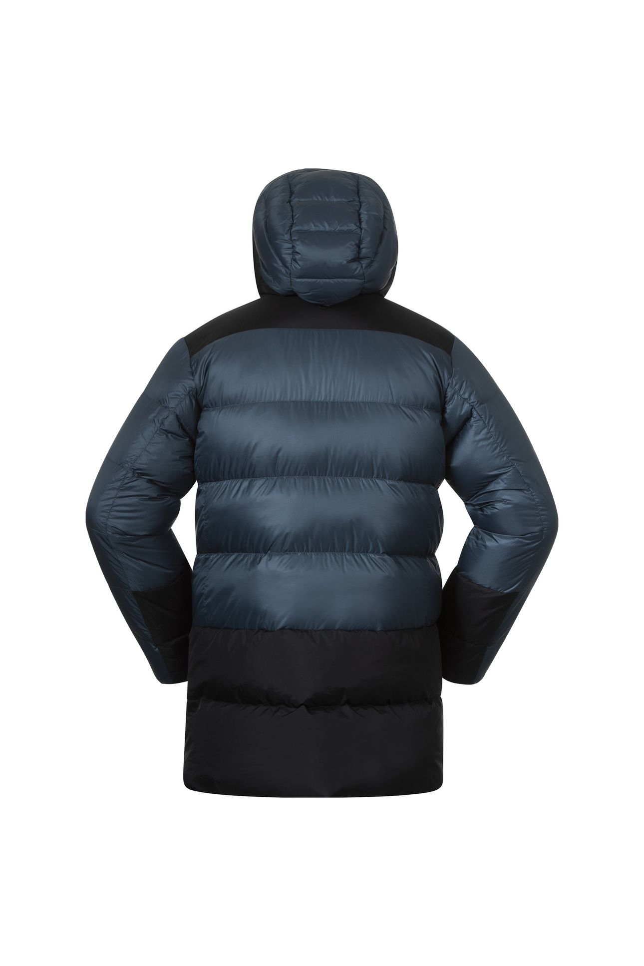 MAGMA EXTREME DOWN JACKET W/HOOD UNISEX ORION BLUE/BLACK XS 2