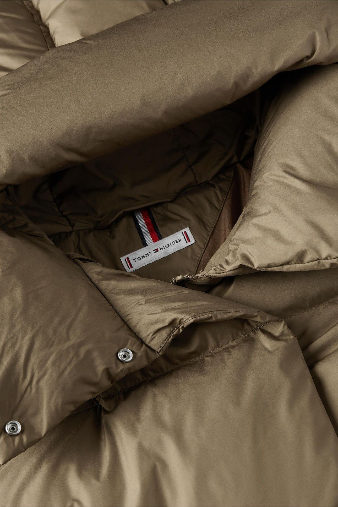 SOFT DOWN WRAP JACKET NORDIC TAUPE 5