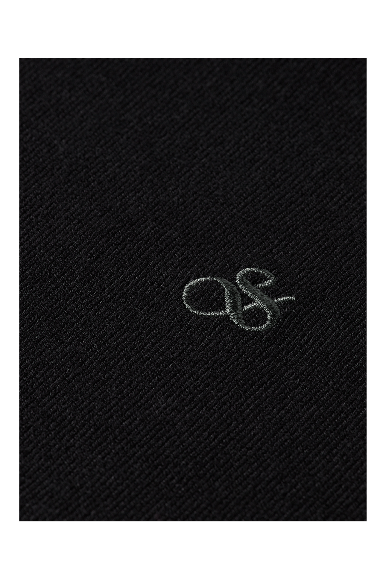 ECOVERO REGULAR-FIT PULLOVER BLACK 7