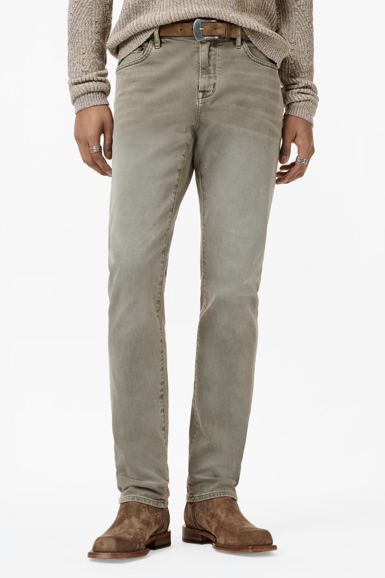 J702-SLIM FIT SAGE BRUSH 1