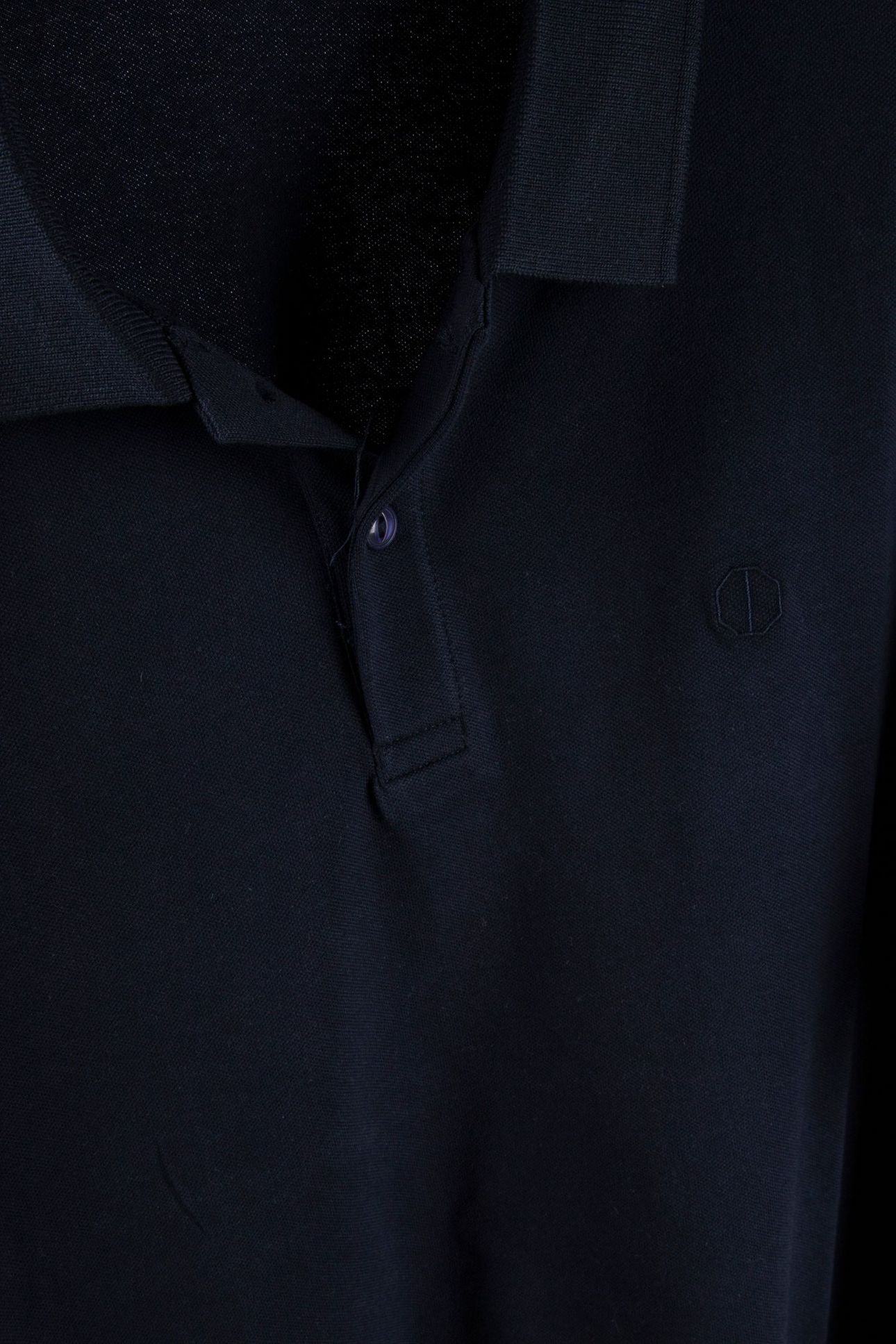 DS_BOWIE V-NECK POLO DK. NAVY 4