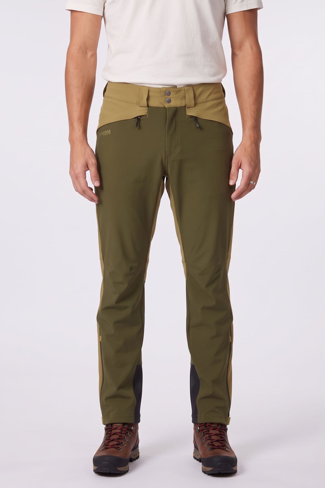 ISTJERN WARM FLEX PANT GREEN/DARK OLIVE GREEN 1