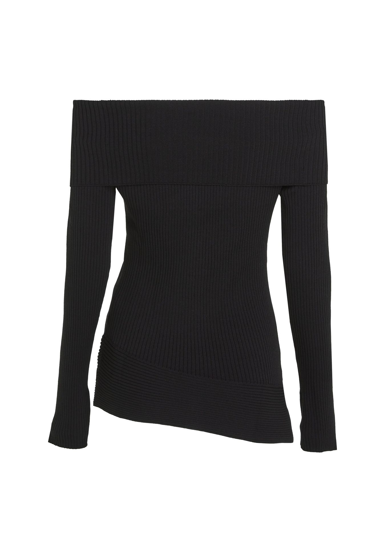 KLJ OFF SHOULDER KNIT BLACK 5