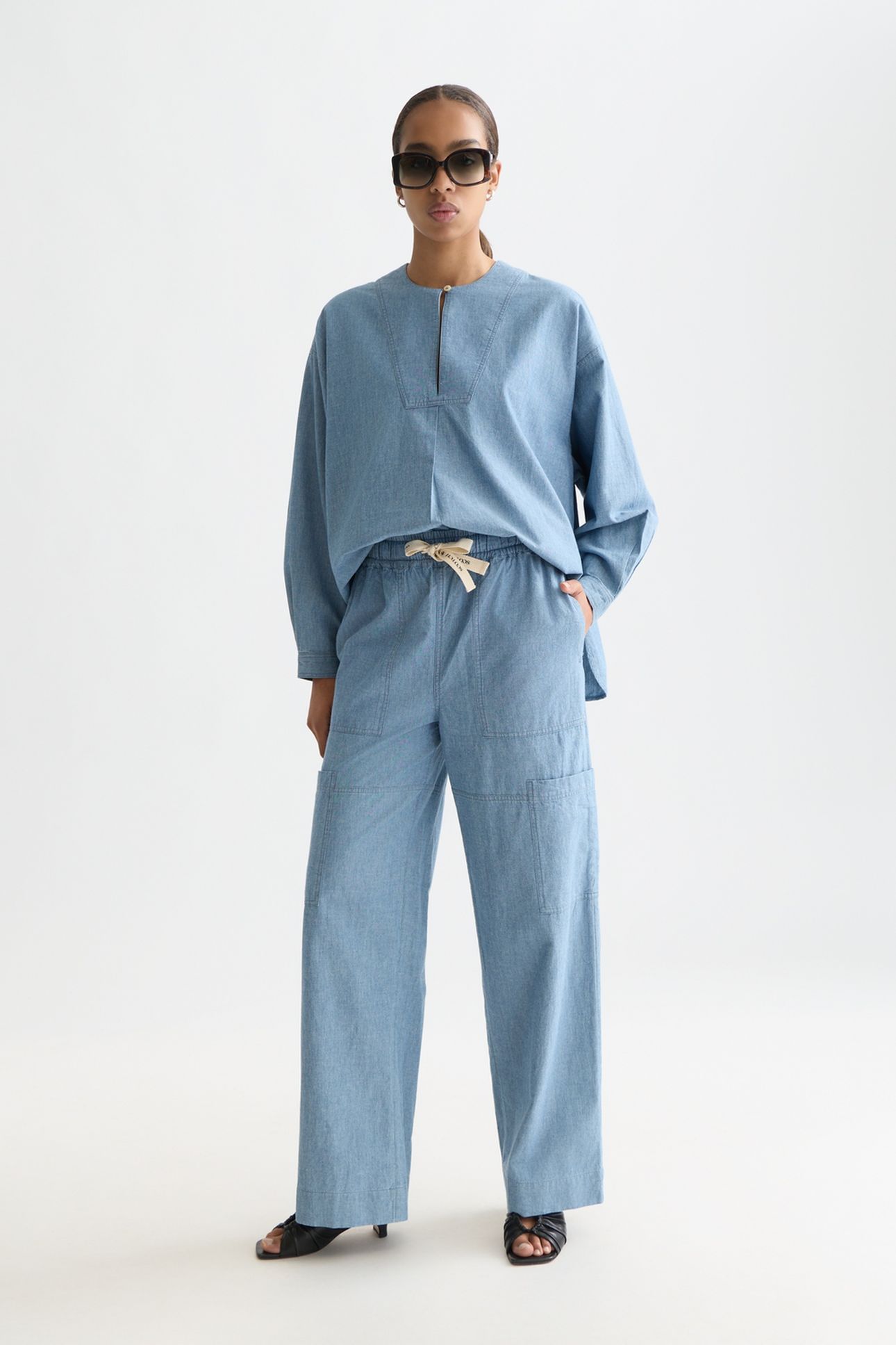 NOA - BLUE MOON INDIGO LIGHTWEIGHT PANT BLUE MOON 3