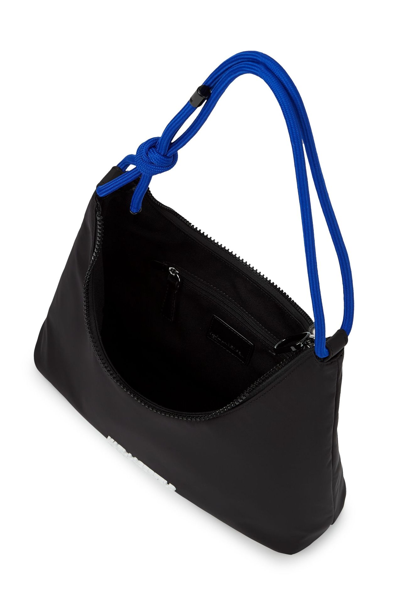 KLJ CORD NYLON SHOULDER BAG BLACK 4