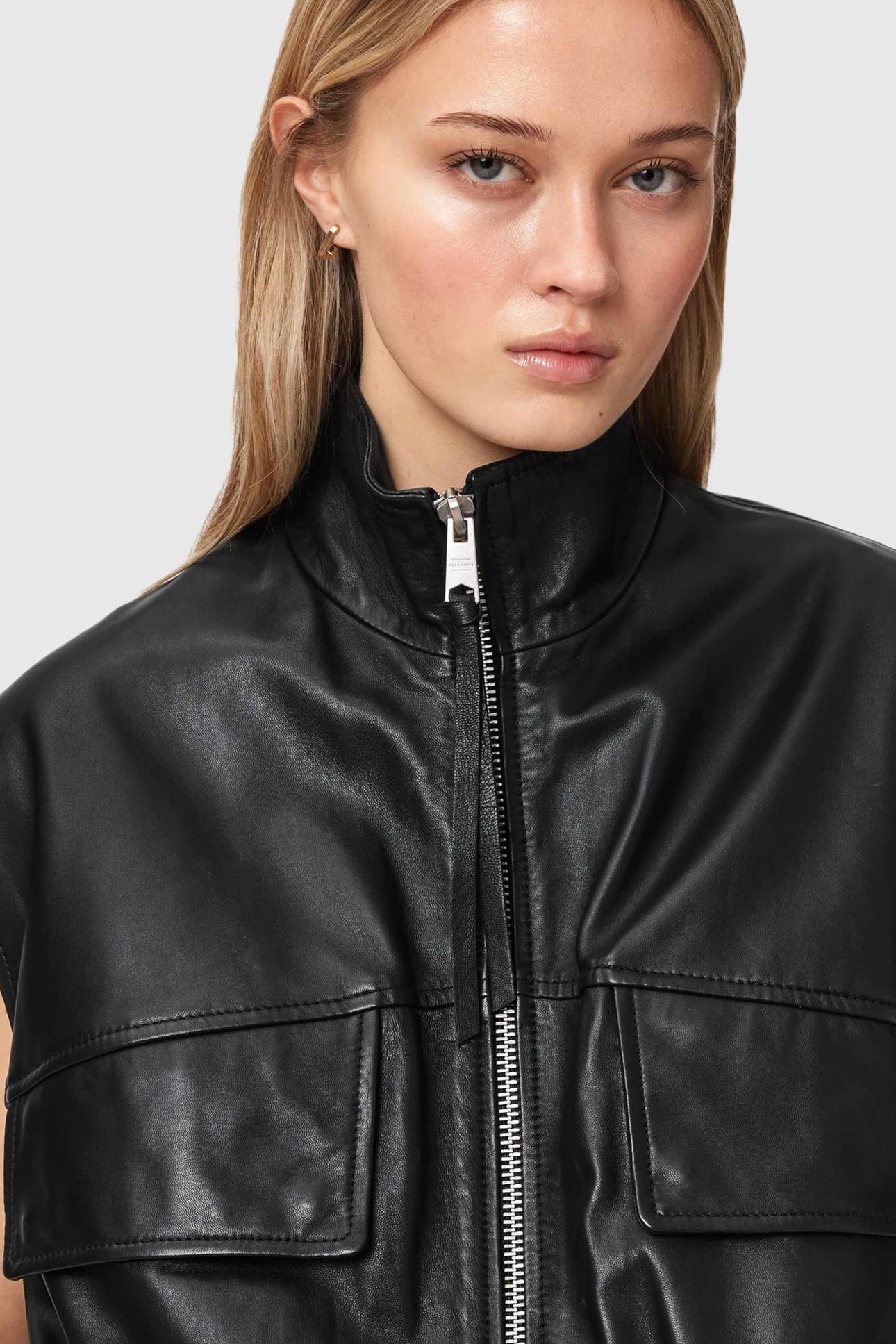 FLOR GILET BLACK 7