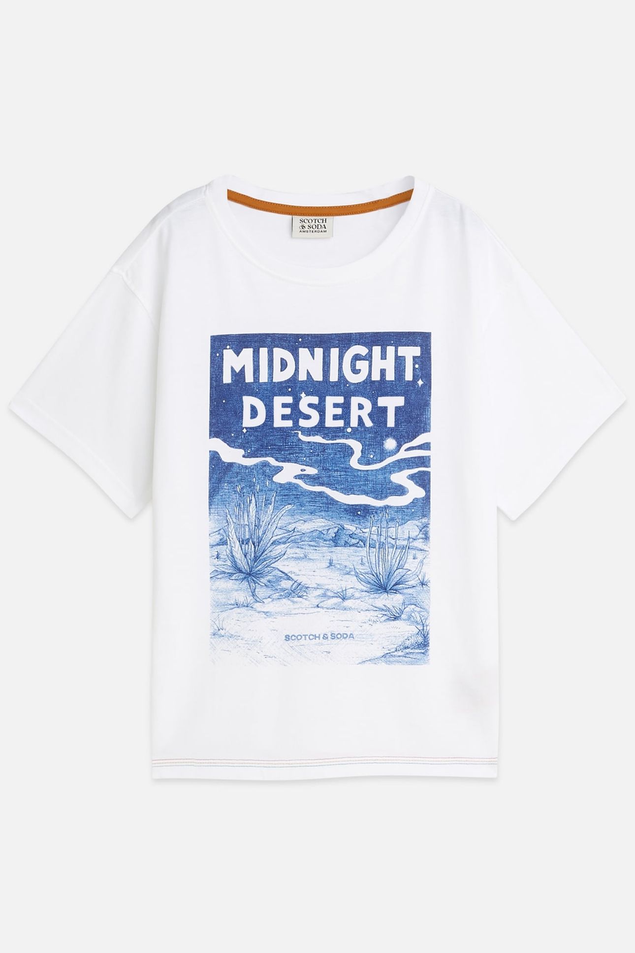 BOYS FRONT ARTWORK RELAXEDFIT TSHIRT WHITE/PASTEL 1