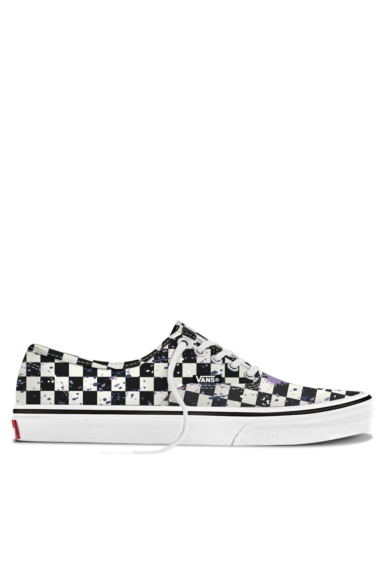 UNISEX AUTHENTIC SPLATTER CHECKERBOARD/MULTI 1