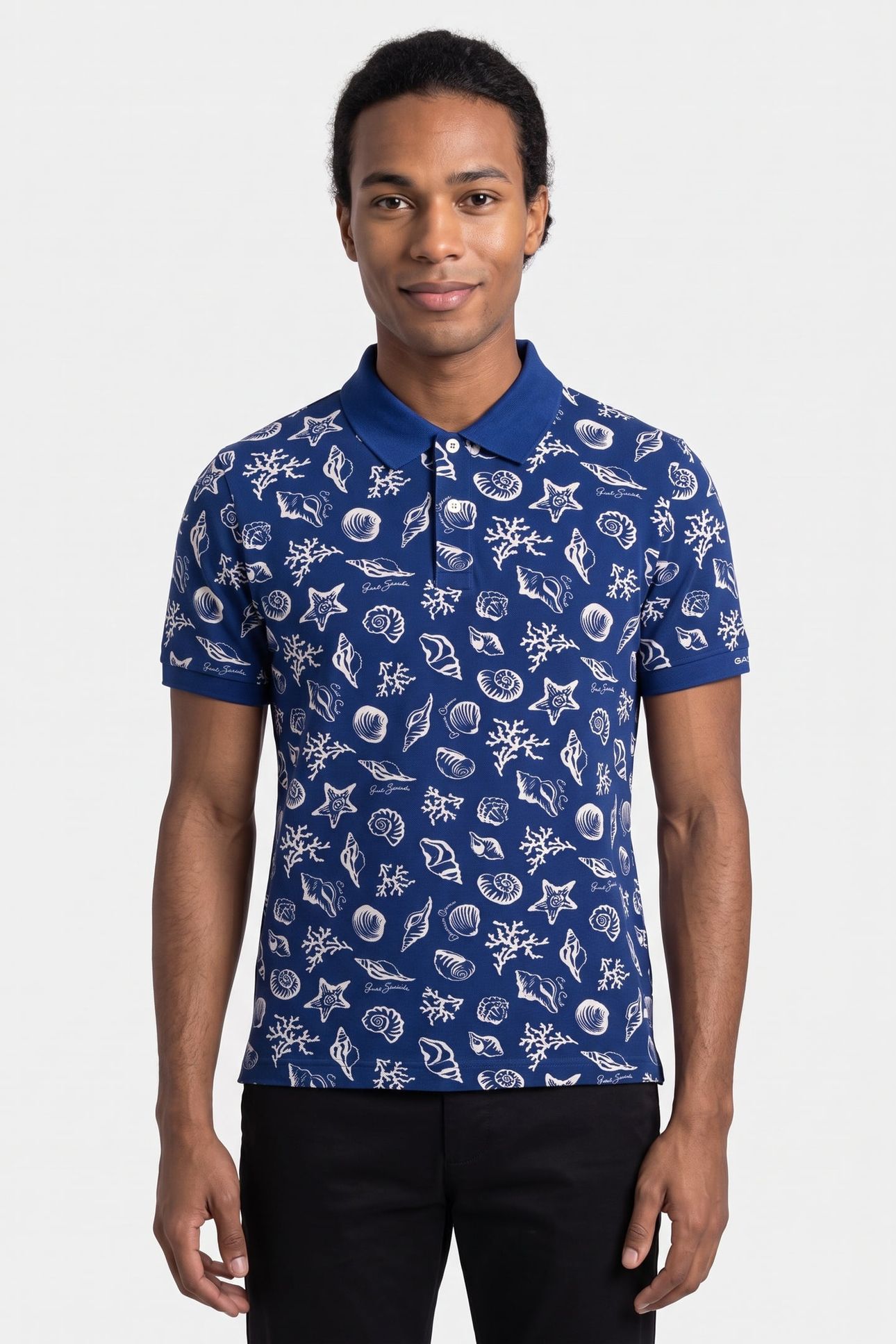 AOP SS POLO RICH NAVY 1