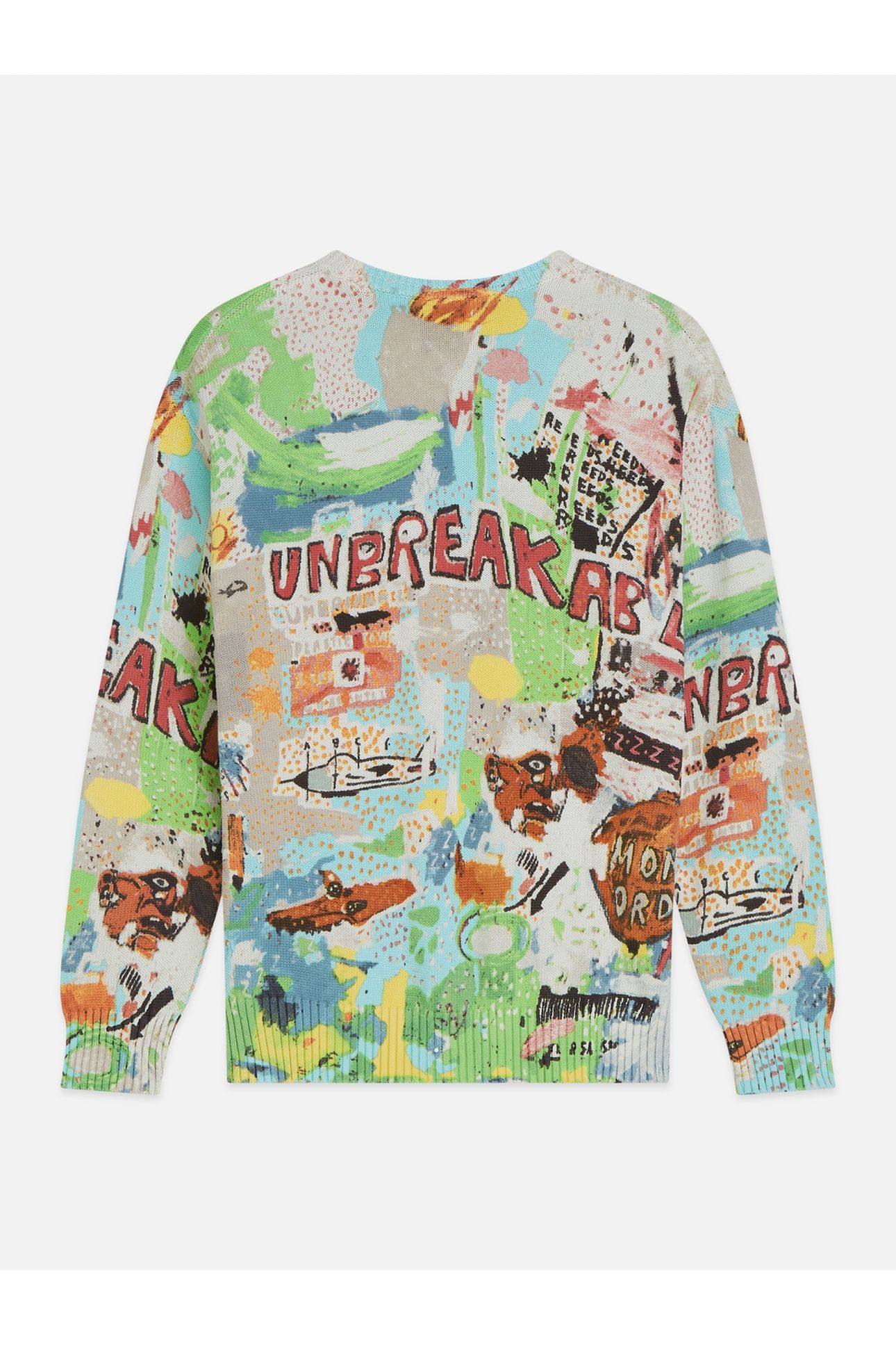 BASQUIAT PRINTED LOOSEFIT PULLOVER ALLIGATOR 2