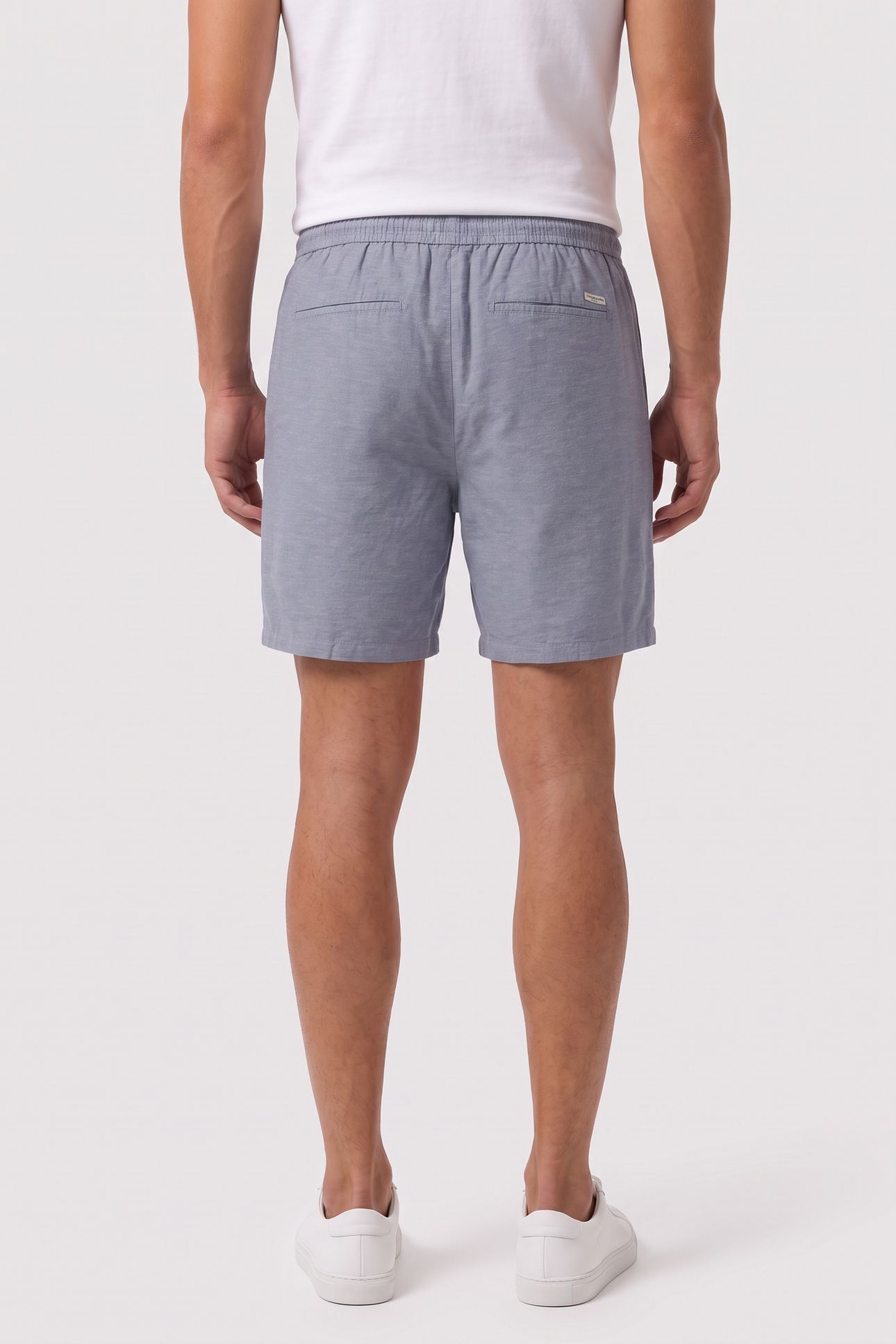 SEASONAL CORE FAVE COTTON LINEN REGULARFIT CHINO SHORTS NAVY 2