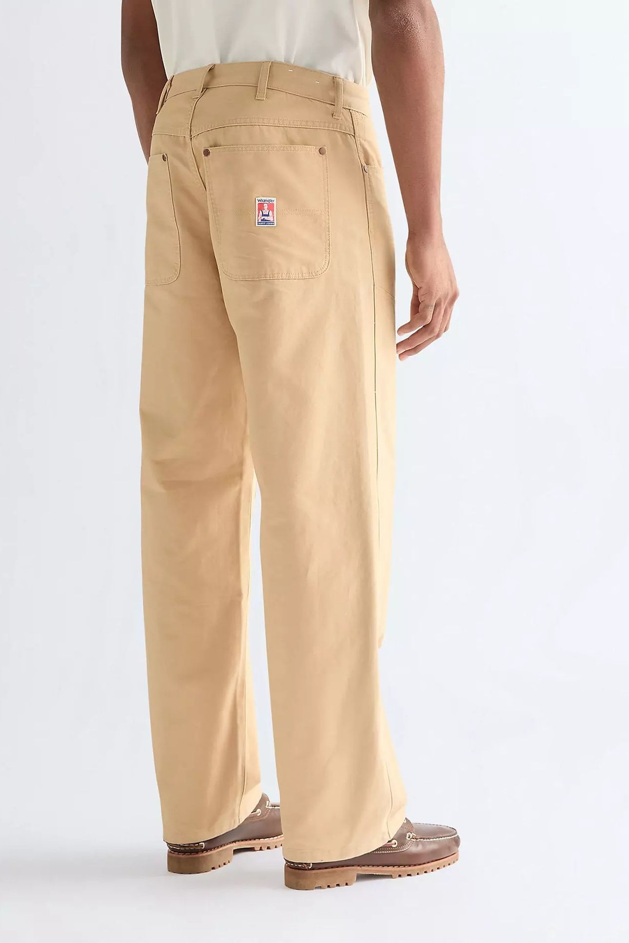 DOUBLE KNEE CARPENTER GOLDEN WHE JEANS BROWN 2