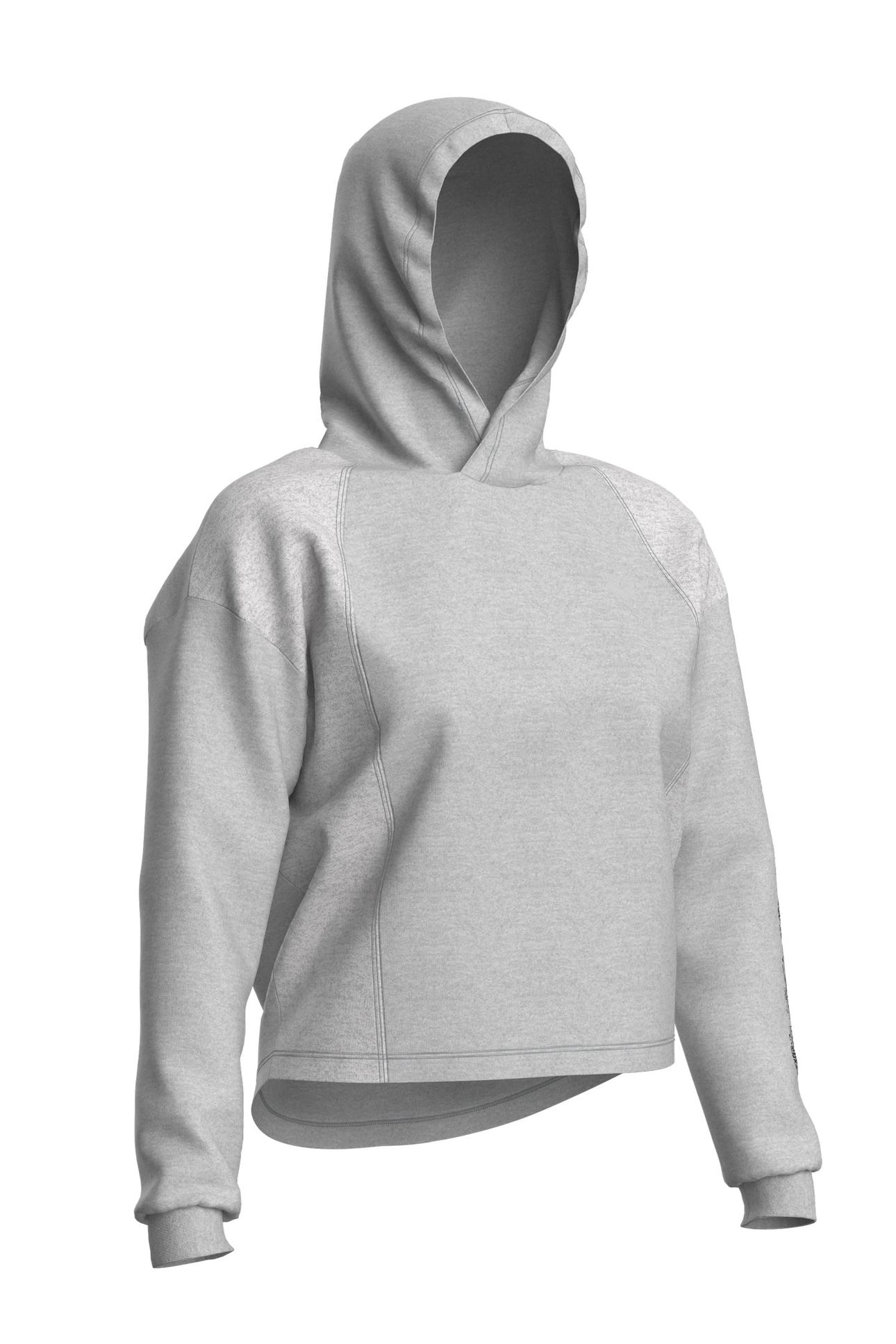 TEAM ESSENTIAL SWEAT SHIRT MEDIUM GREY HEATHER 2