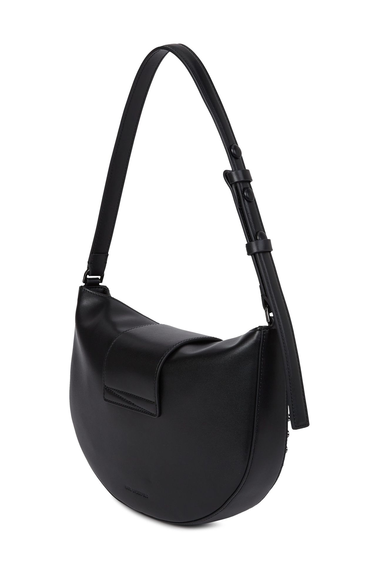 SIGNATURE HALFMOON STUDDED BAG BLACK EMBELLISHMENT 4