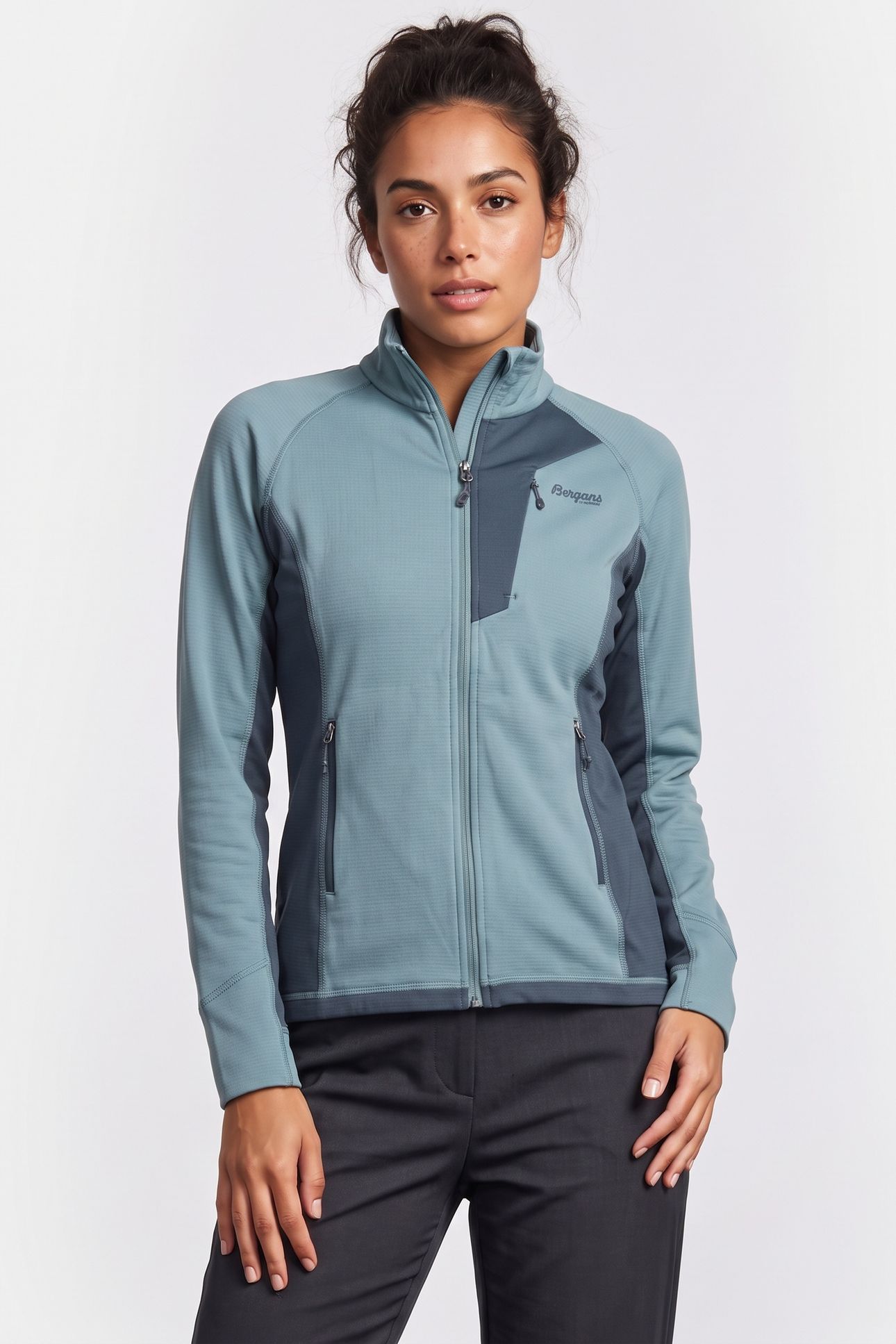 SKALAND W JACKET SMOKE SMOKE BLUE/ORION BLUE 1