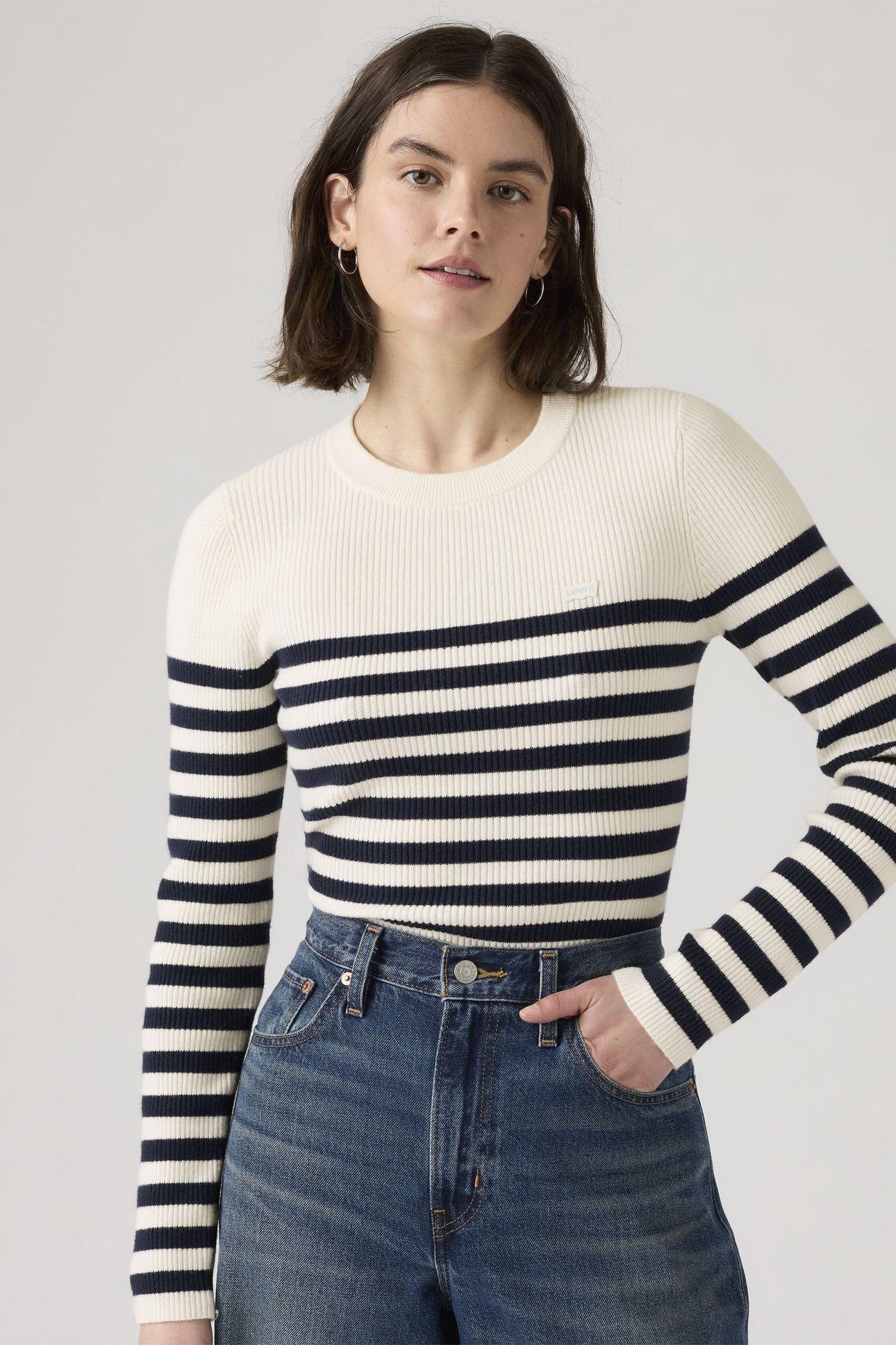 CREWNECK RIB SWEATER 3