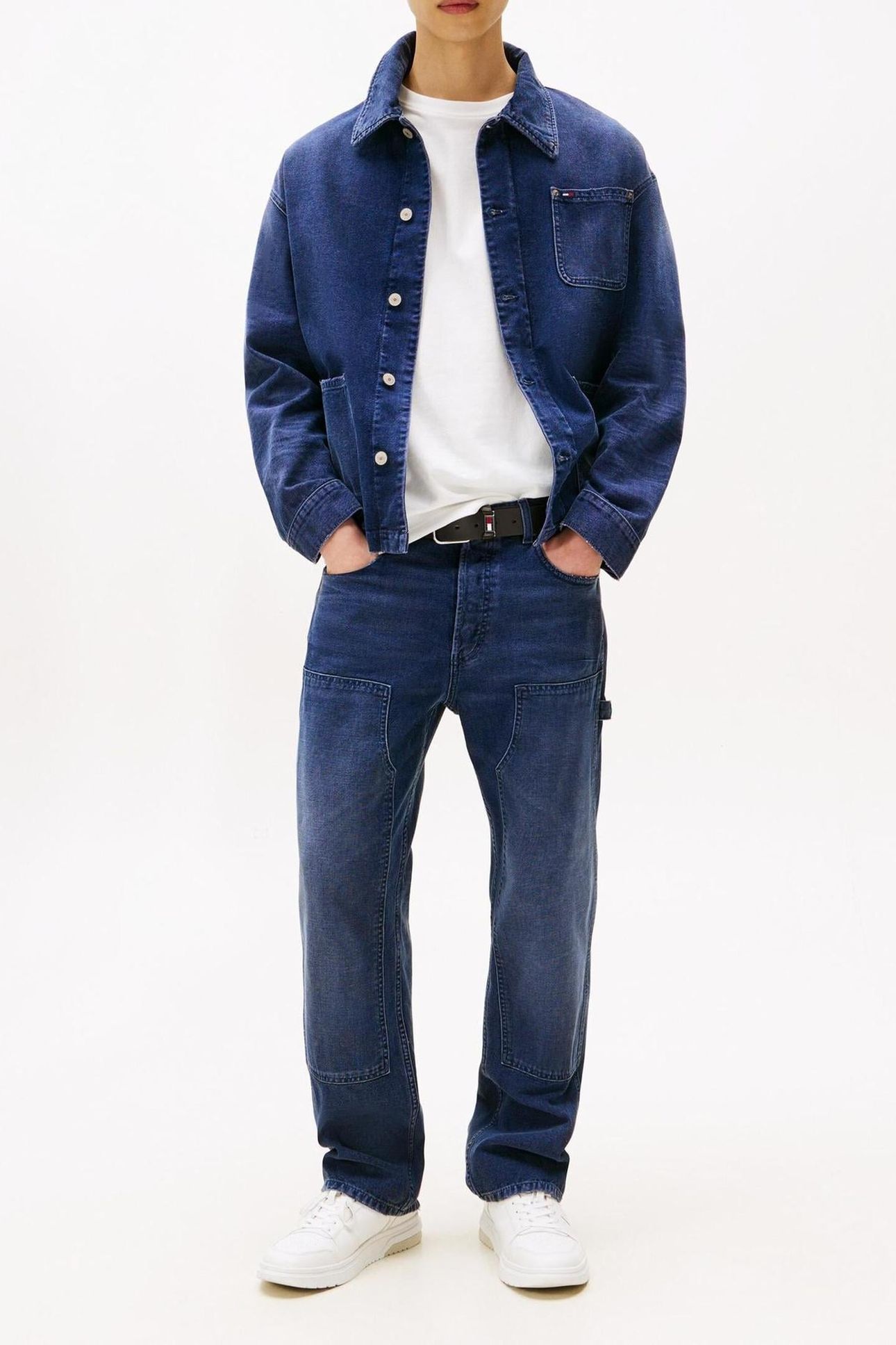 OTIS REGULAR STRAIGHT CARGO DENIM DARK 2