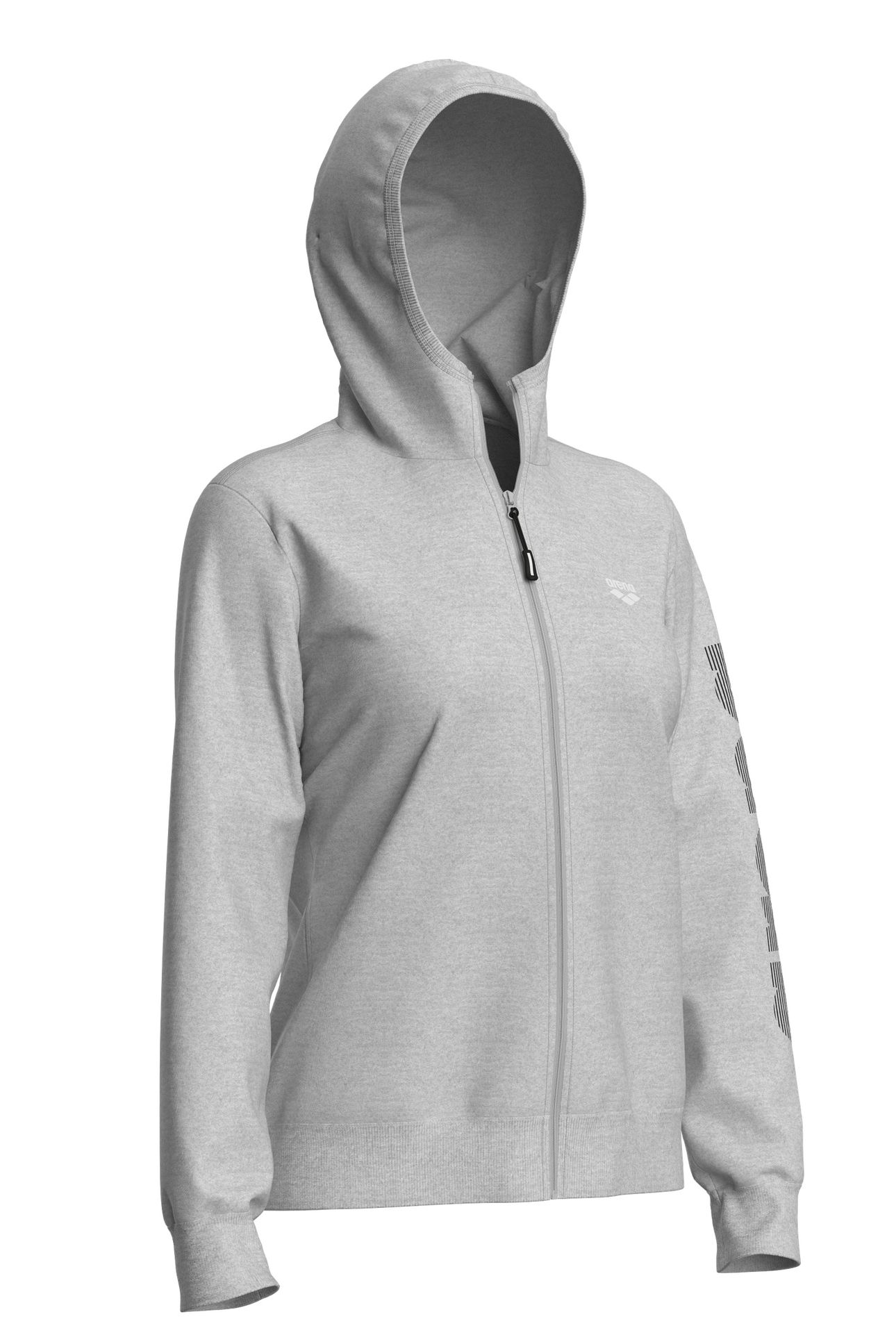 TEAM ESSENTIAL JACKET MEDIUM GREY HEATHER 2