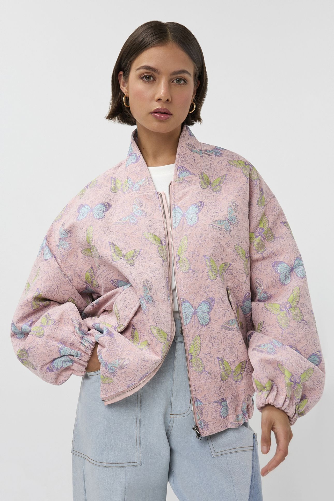 LIZZY BOMBER PINK 1
