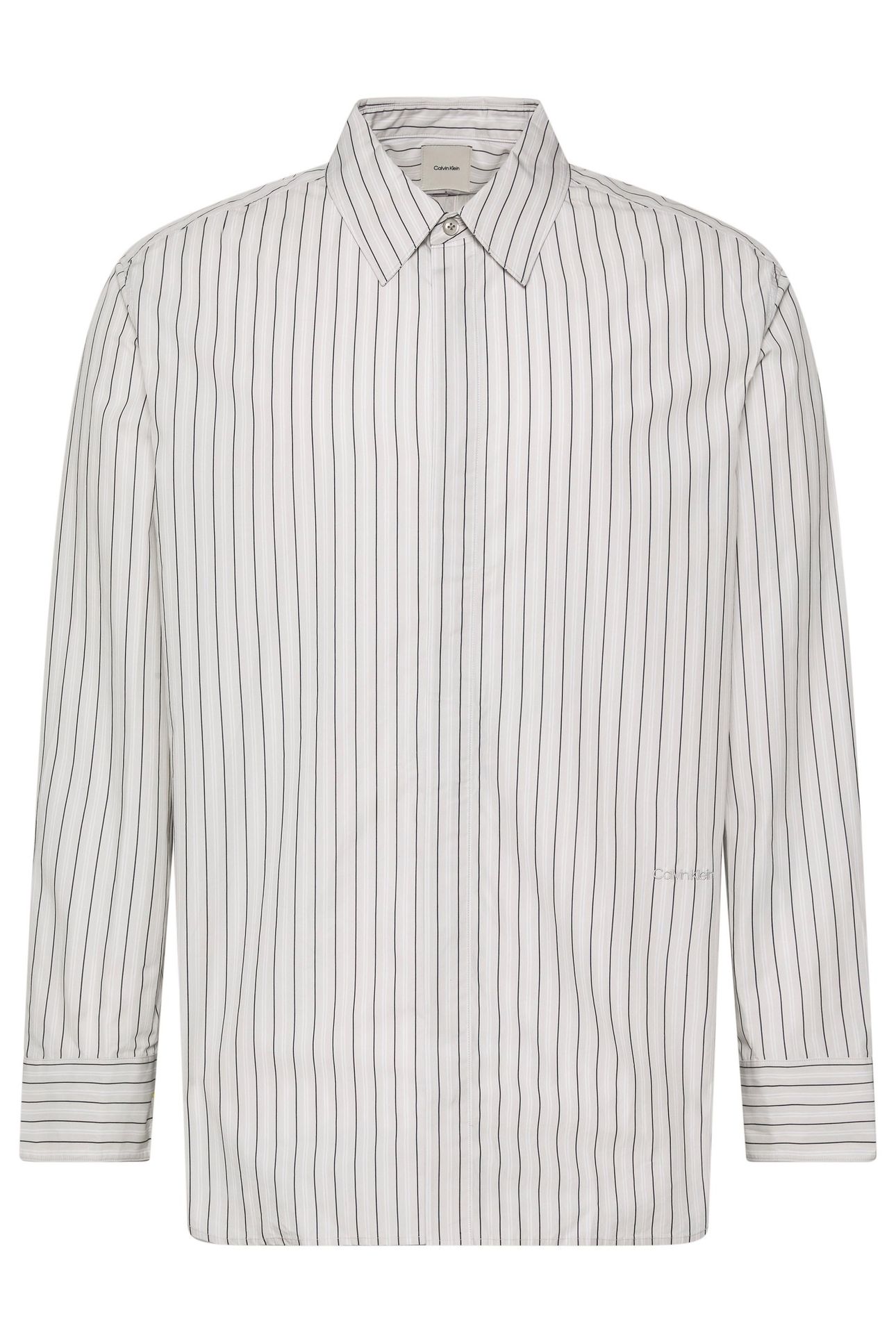 LS YD MULTI STRIPE SHIRT QUIET GRAY 1