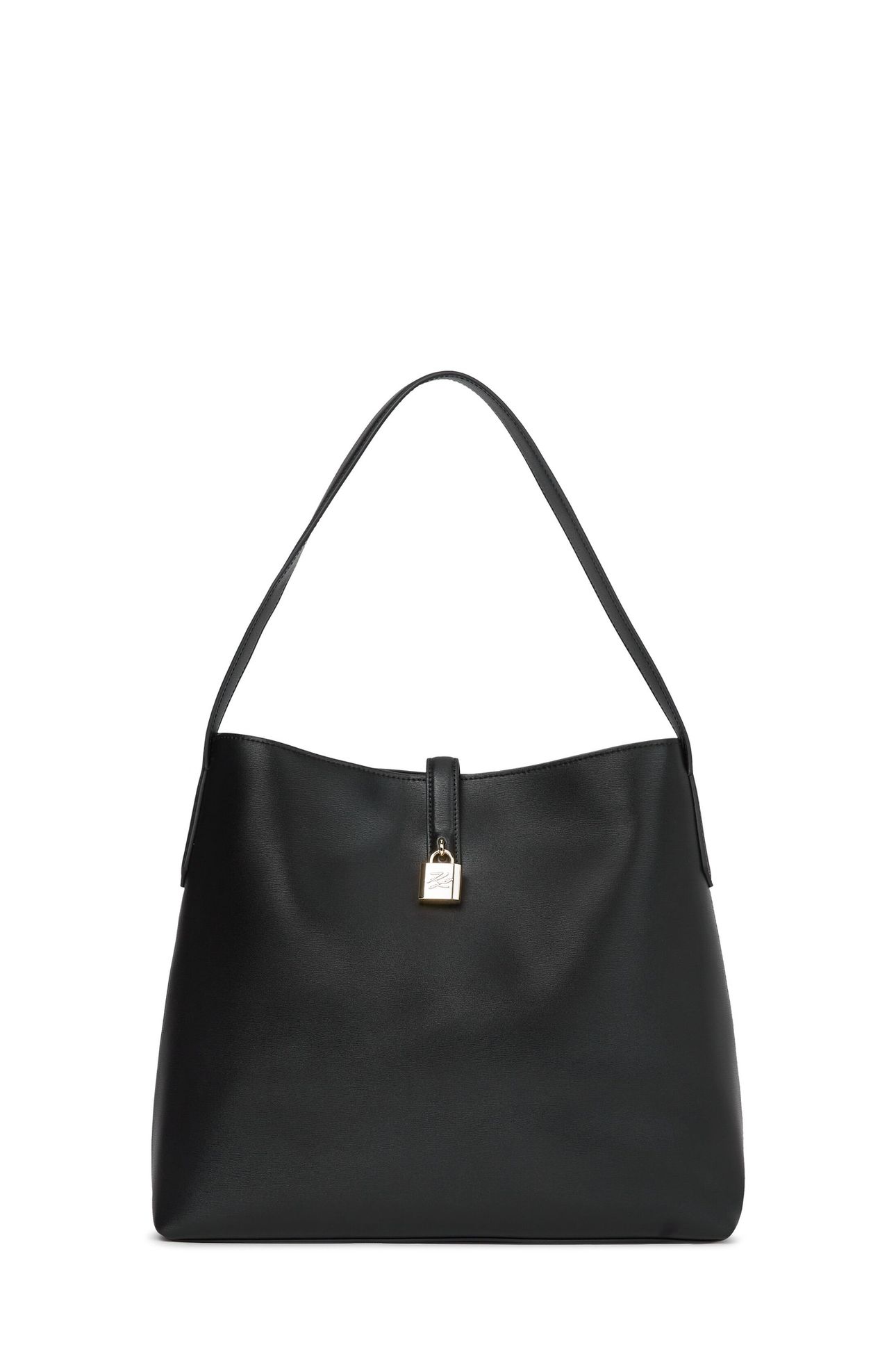 AUTOGRAPH PADLOCK HOBO BLACK/GOLD 2