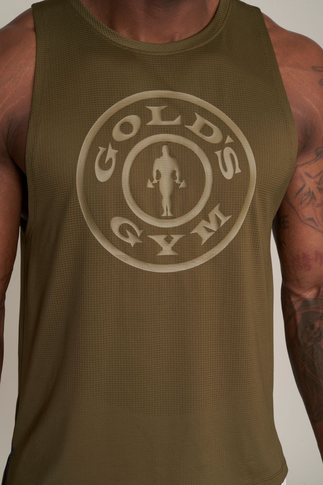 MENS TANKTOP - PIERCE OLIVE 5