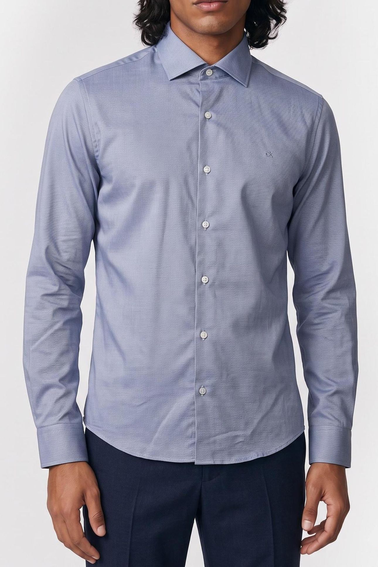 SLM ENT CLASSIC SHIRT NAVY 1
