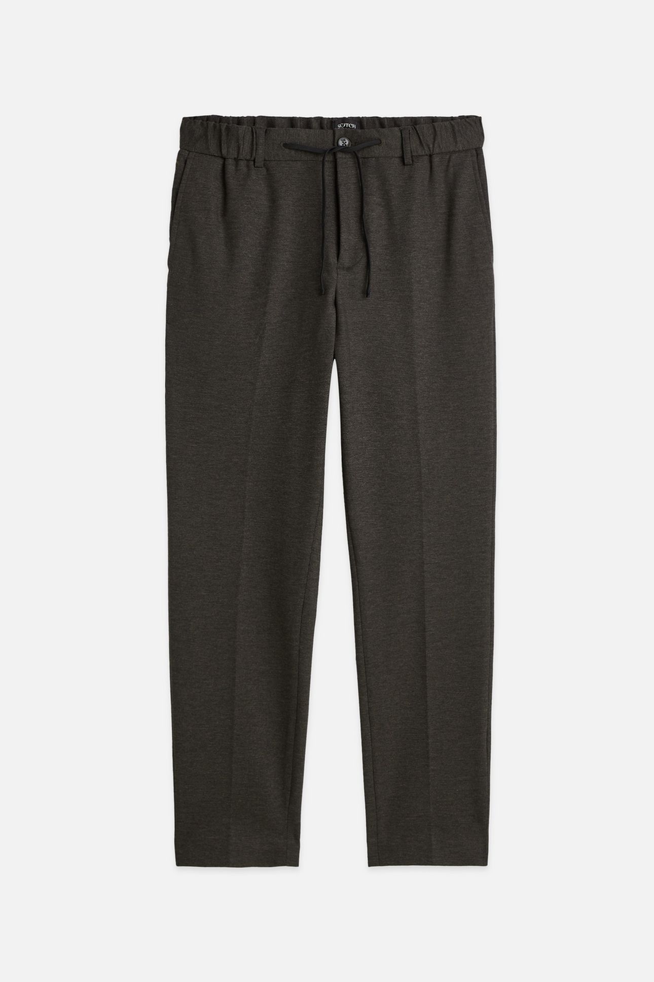 FINCH YARNDYED JERSEY REGULAR TAPEREDFIT JOGGER MEDIUM BEIGE 4