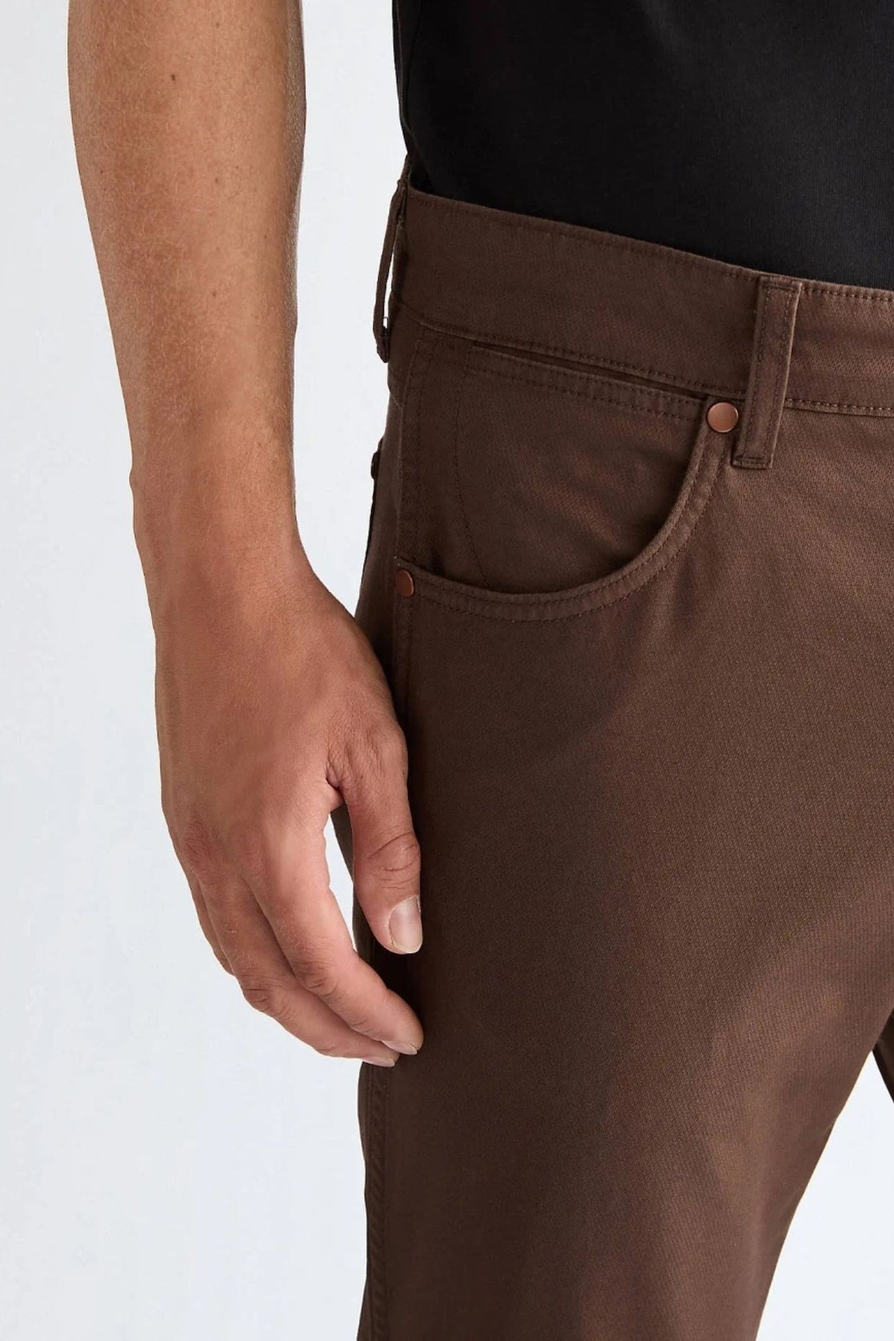 GREENSBORO BRACKEN JEANS BROWN 5