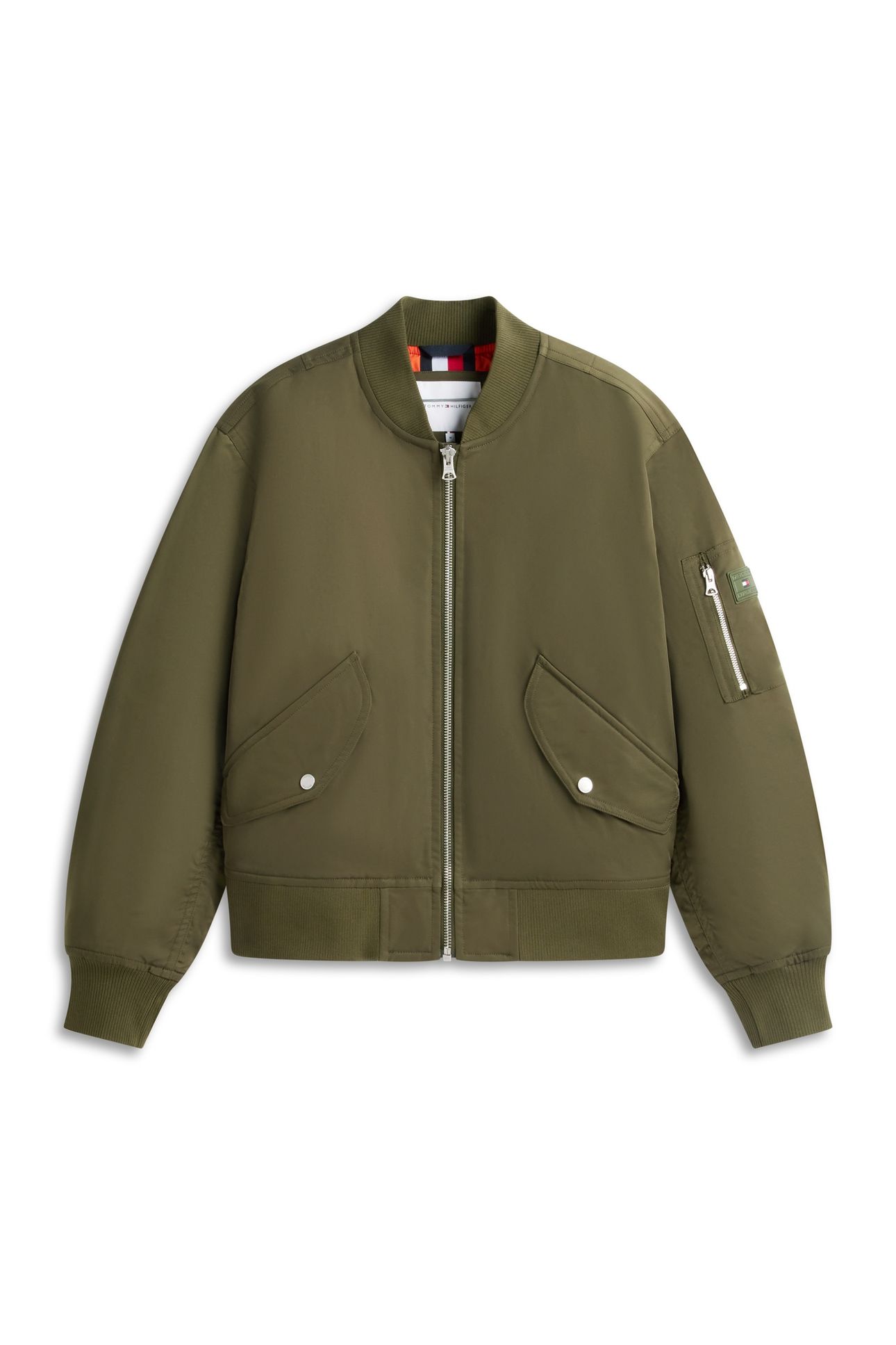 PADDED BOMBER JACKET GREEN 4