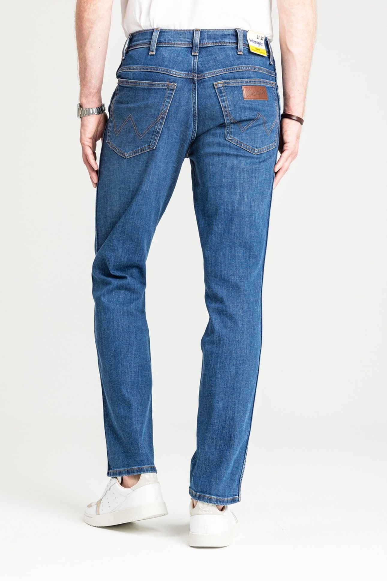TEXAS MID VISUAL JEANS DENIM BLUE 4