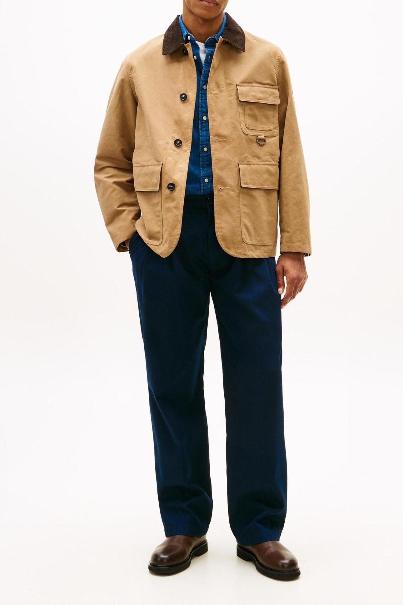 WAXED BARN JACKET SAFARI CANVAS 7