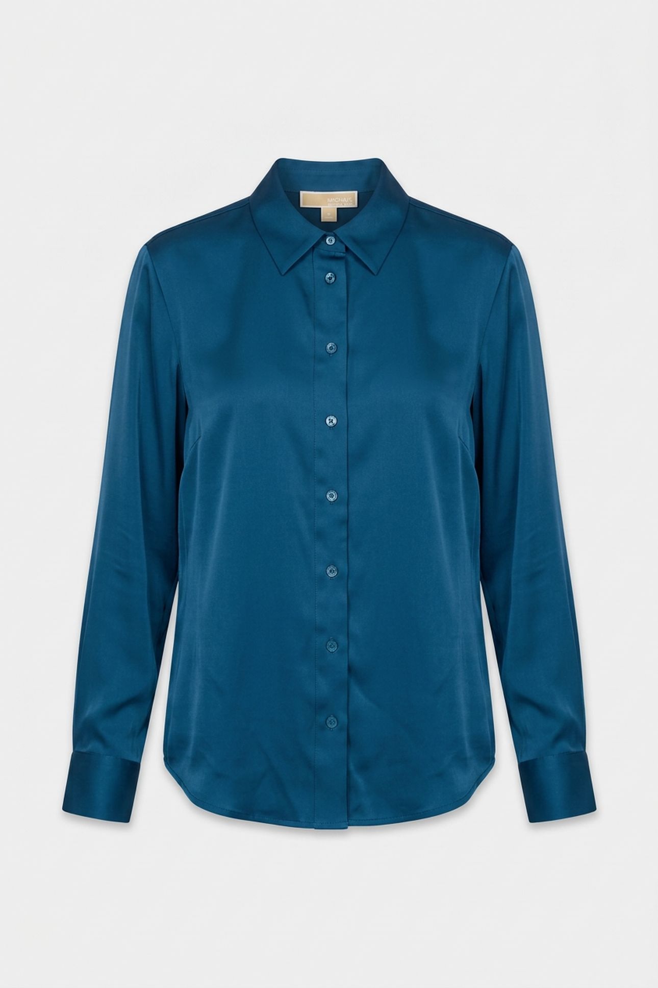 SATIN LS SHIRT RIVER BLUE 3