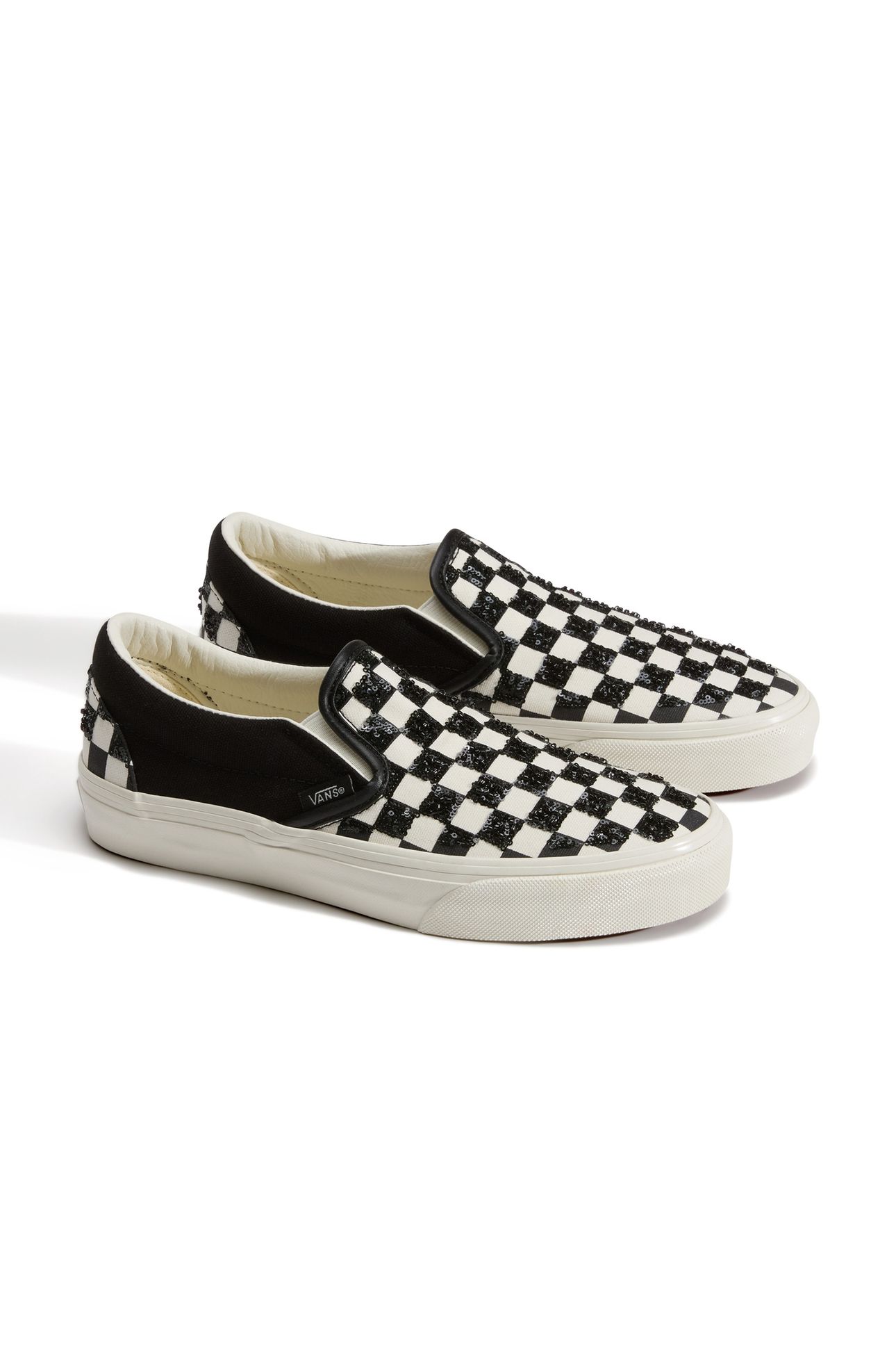 UNISEX CLASSIC SLIP-ON BEADED CHECKERBOARD 2