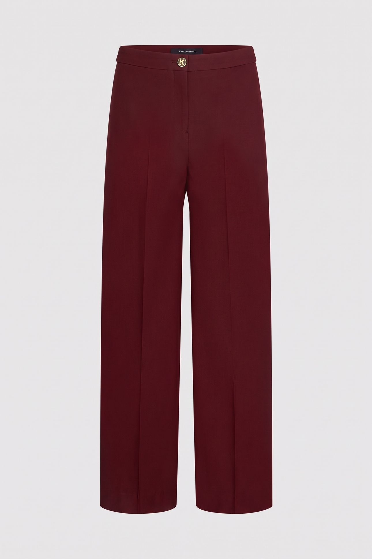 K BUTTON STRAIGHT PANTS TAWNY PORT 6