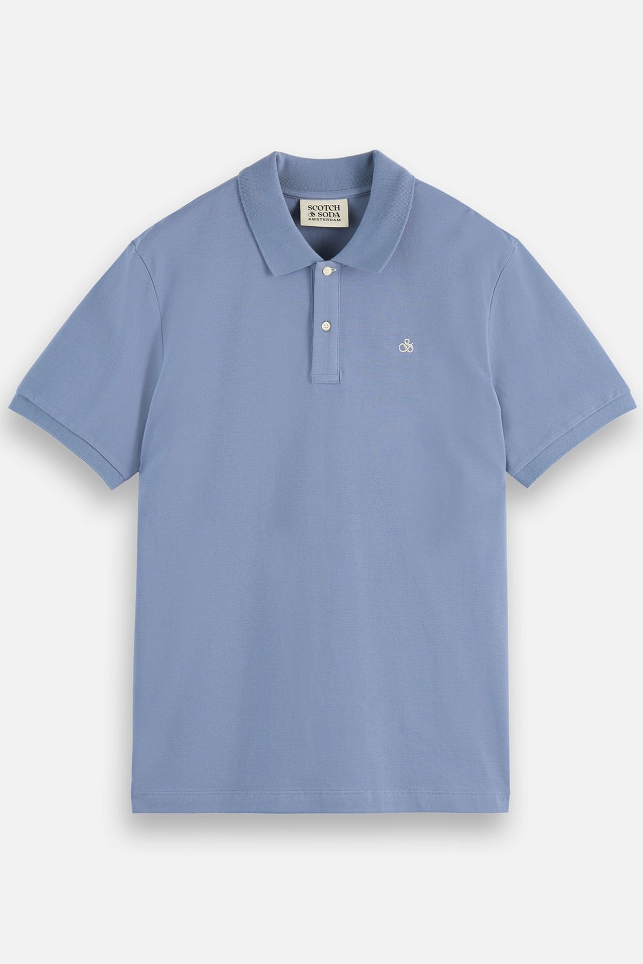 SEASONAL CORE PIQUE CHEST LOGO POLO NAVY 1