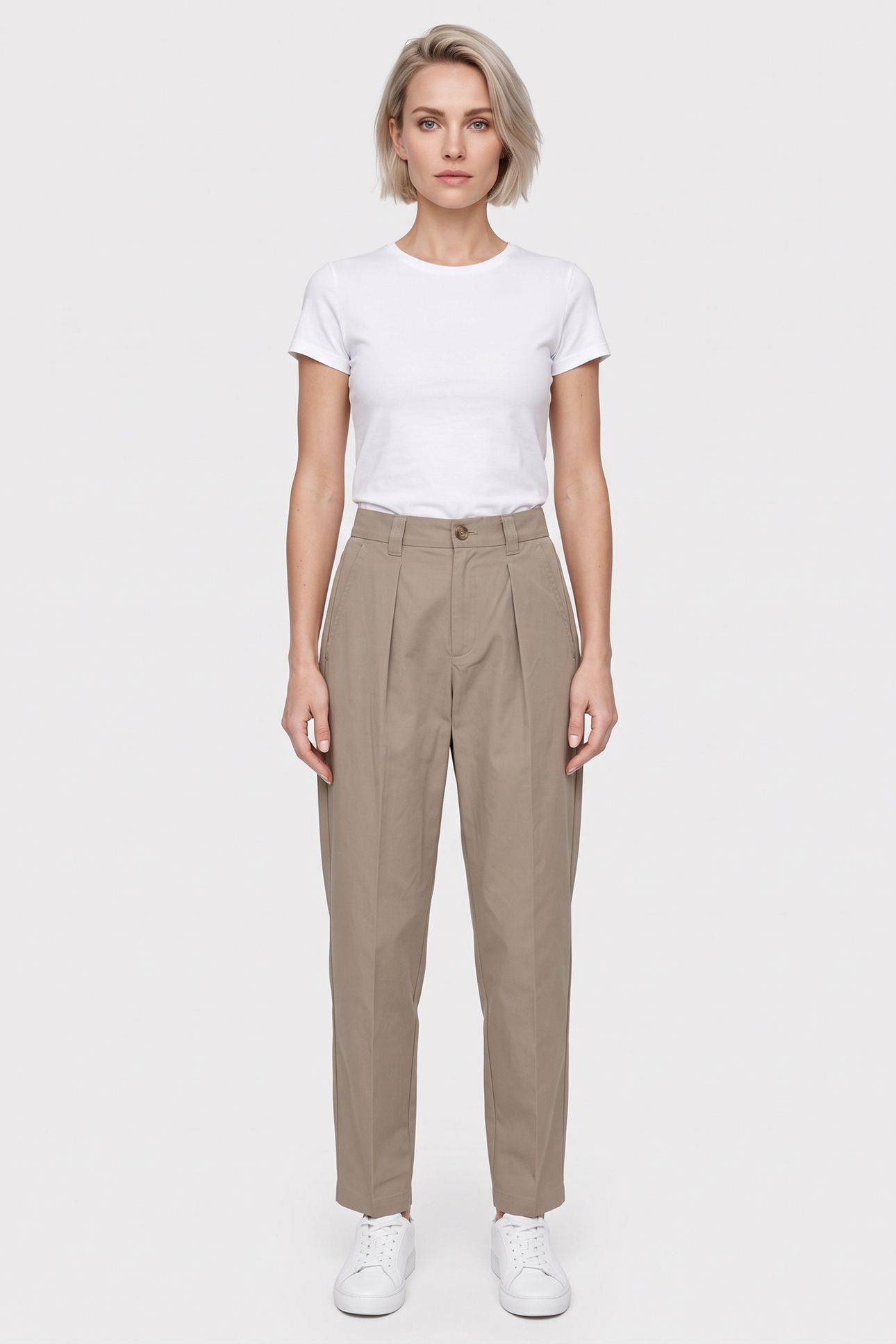 UNISEX TROUSERS RENATO SAGE GREEN 2