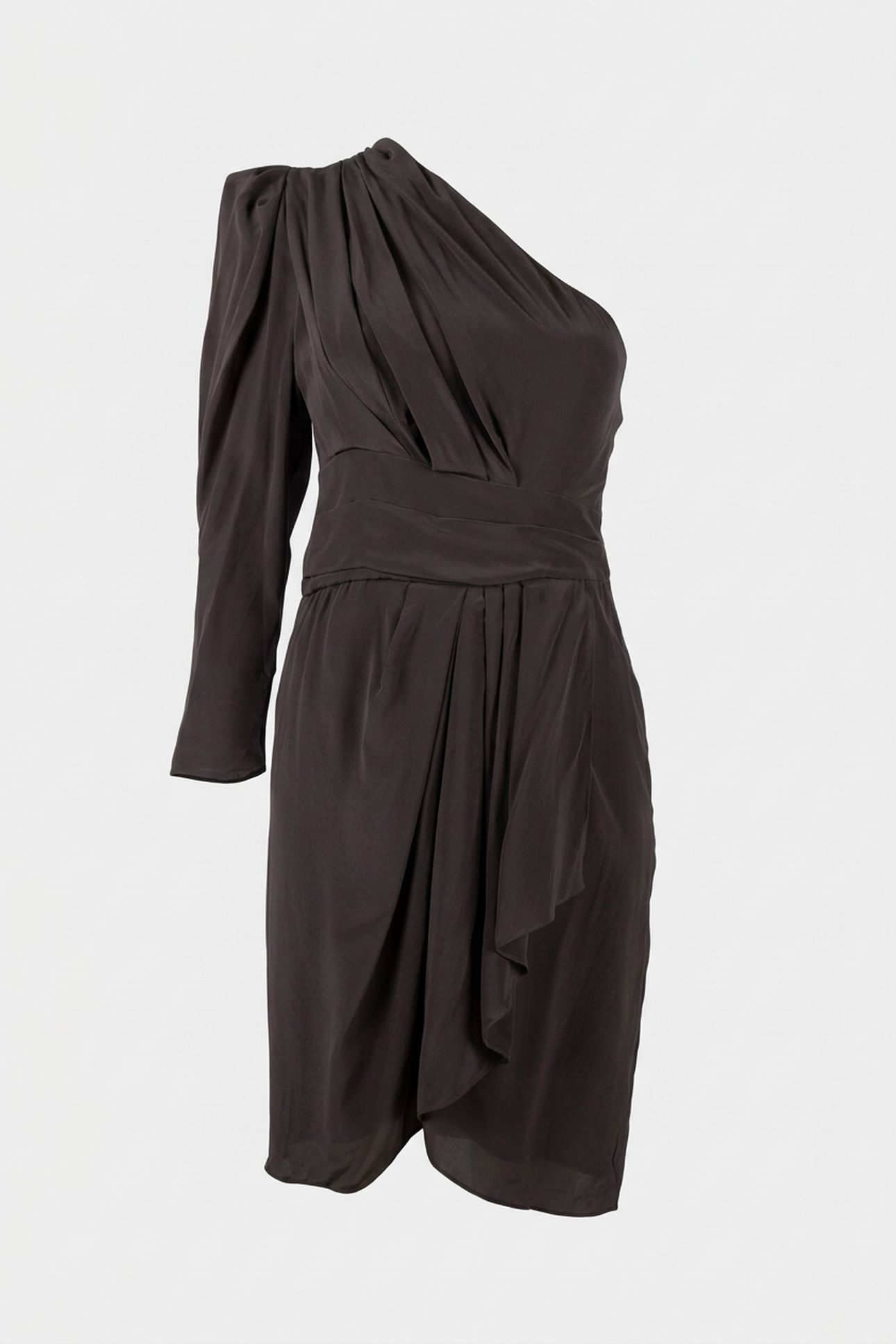GIULLIA DRESS DARK GREY 3