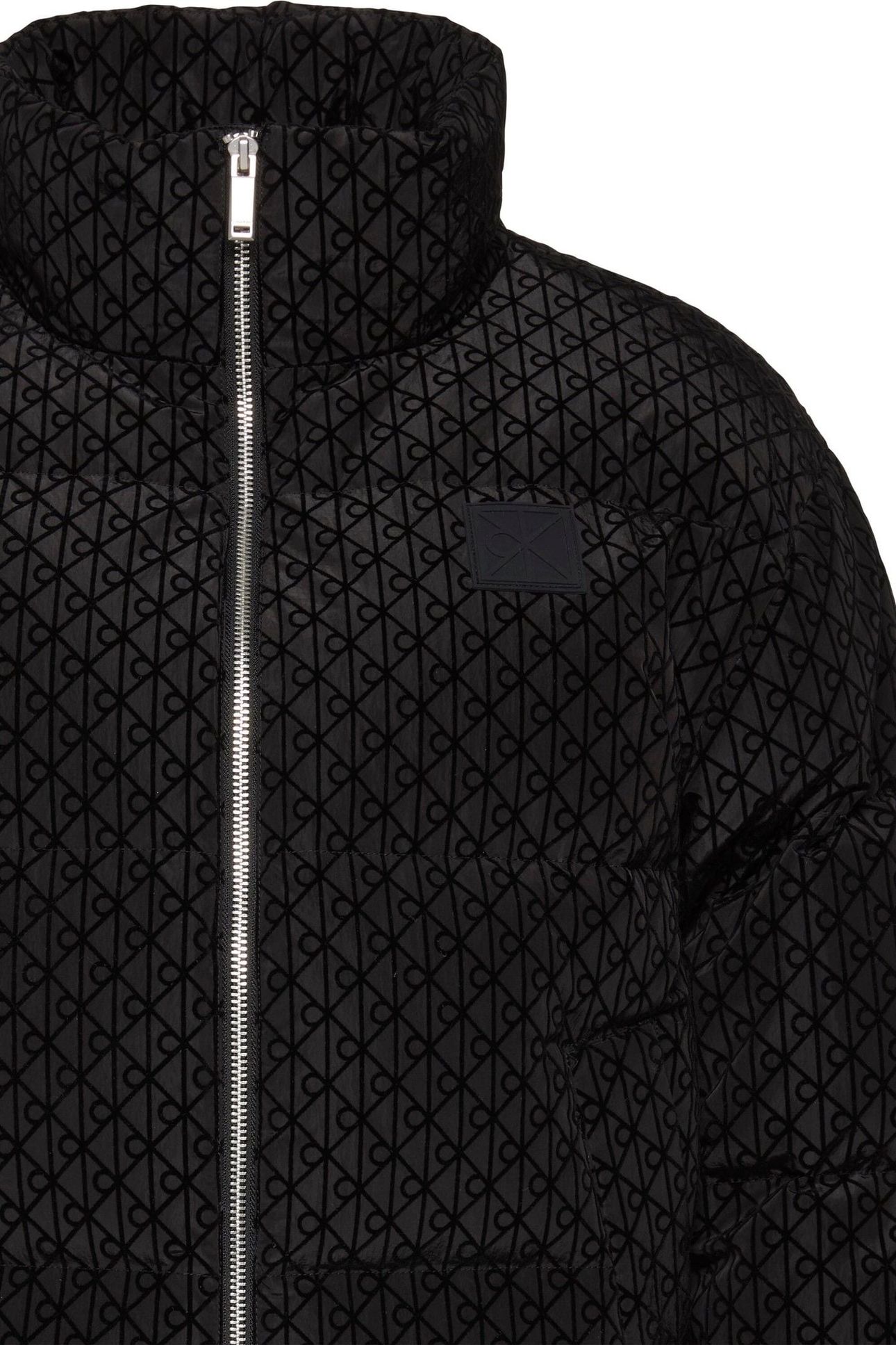 AOP MID WEIGHT DOWN JACKET BLACK 3