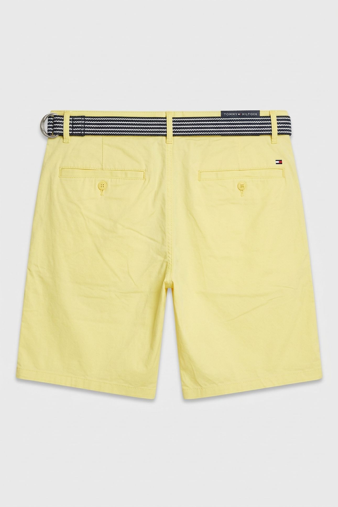 BOYS KB ESSENTIAL BELTED SHORTS YELLOW TULIP 3