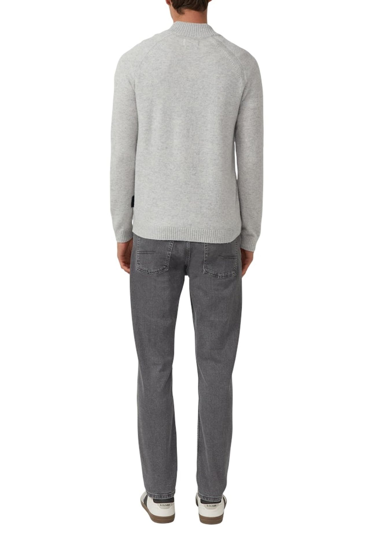 S.OLIVER PULLOVER GREY/BLACK 2