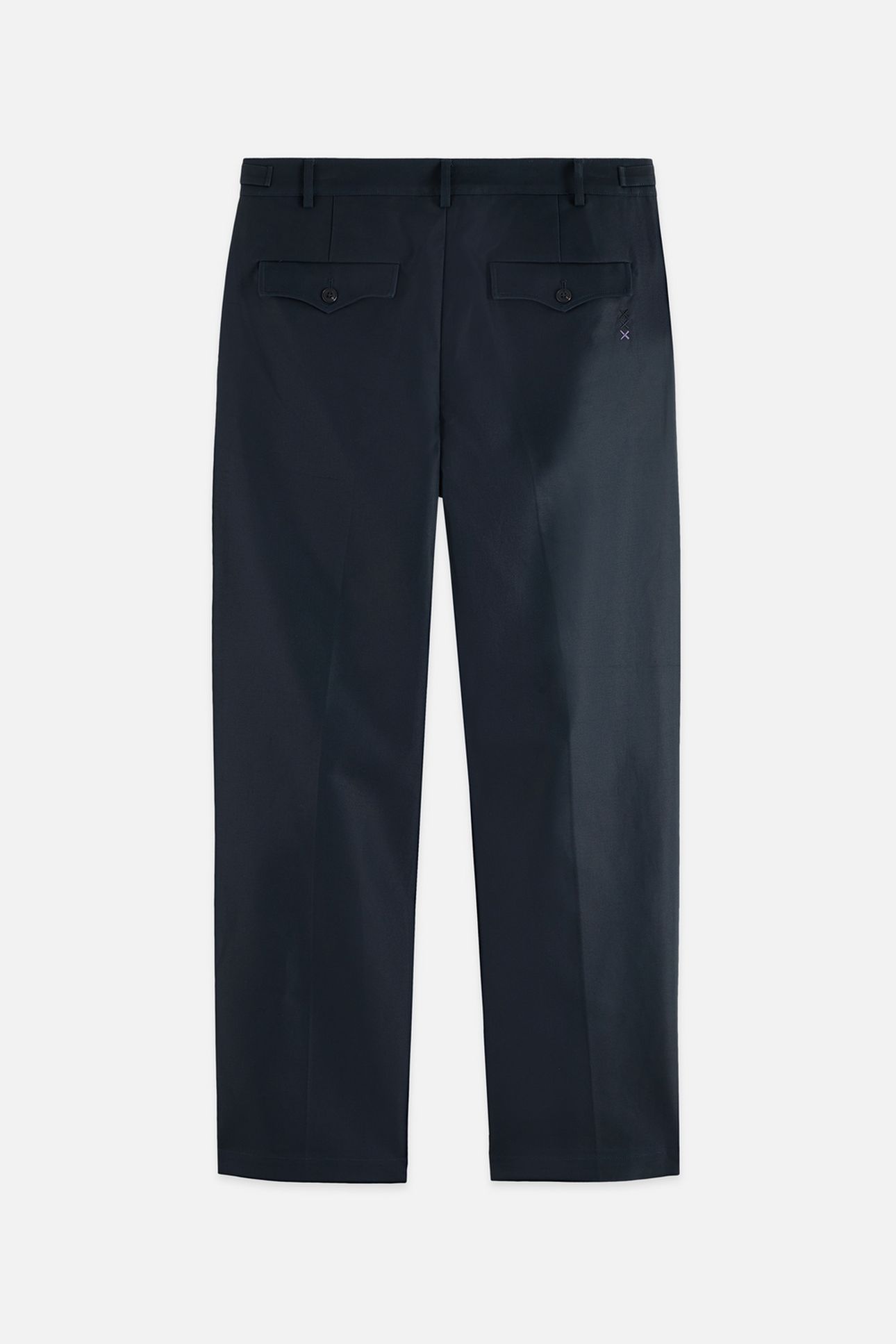 OTIS COTTON-TWILL RELAXED STRAIGHT-FIT CHINO NAVY 5