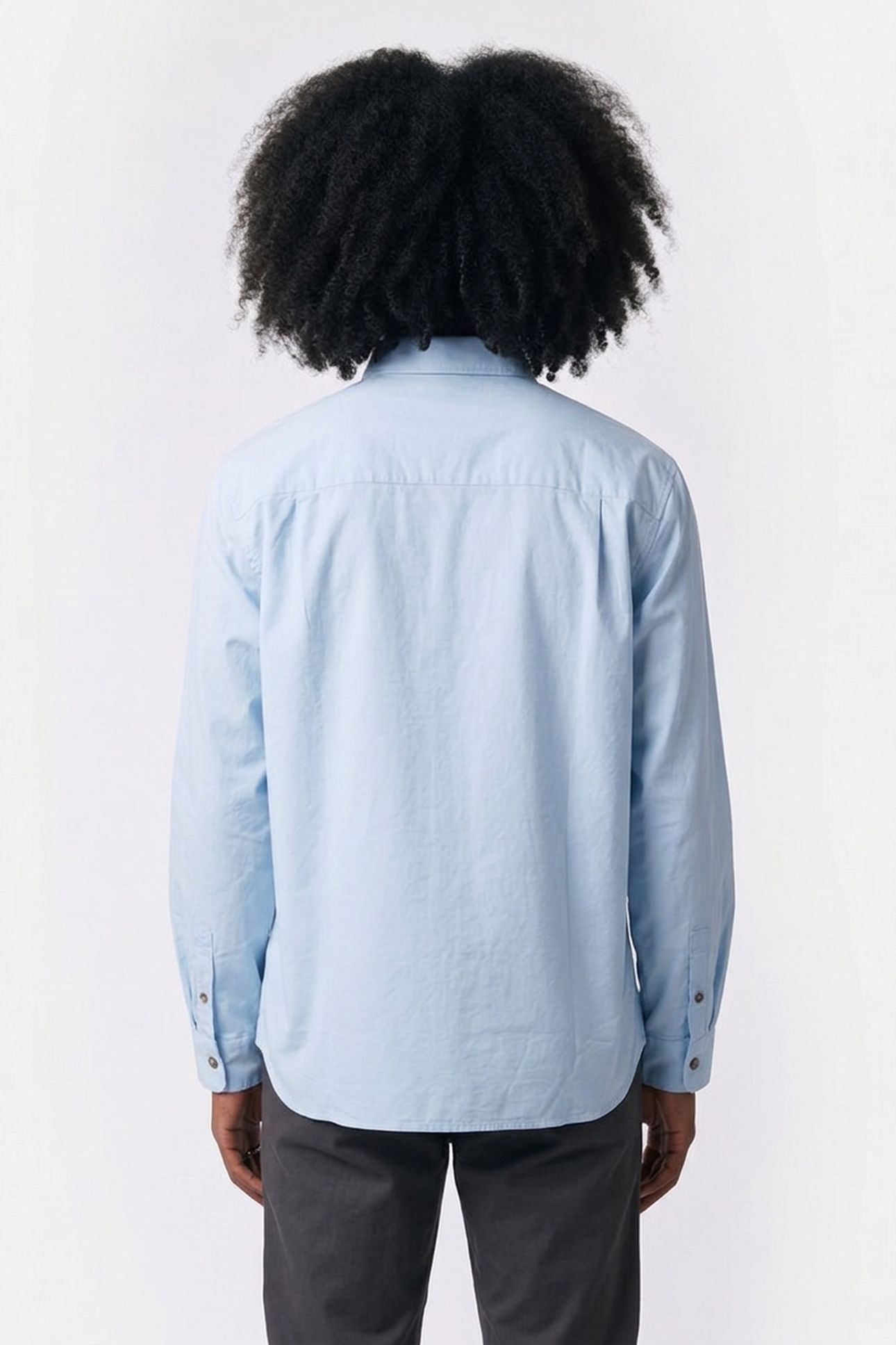 UNISEX SHIRT MATEO LOGO LIGHT BLUE 4