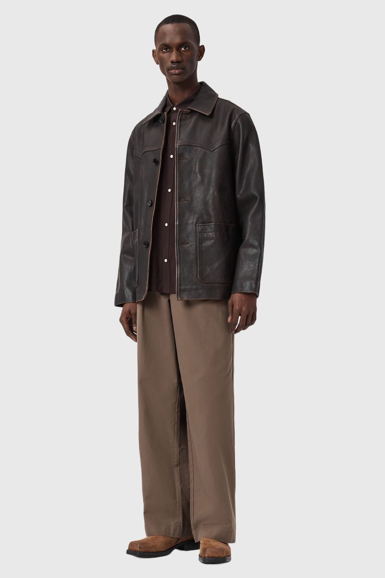 HARTWELL COAT COGNAC BROWN 3