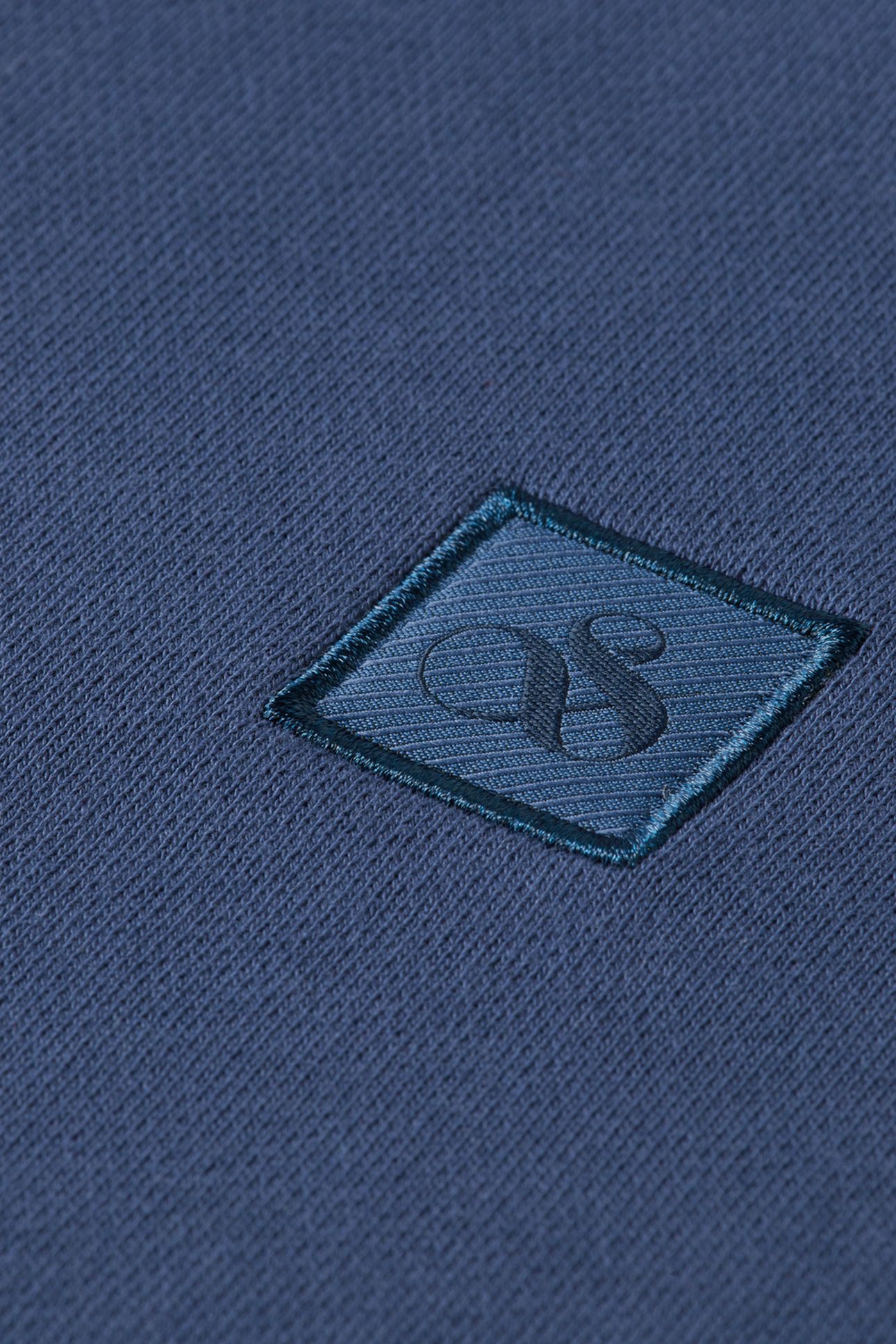 SEASONAL CORE LOGO BADGE REGULAR-FIT SWEATSHIRT NAVY 7
