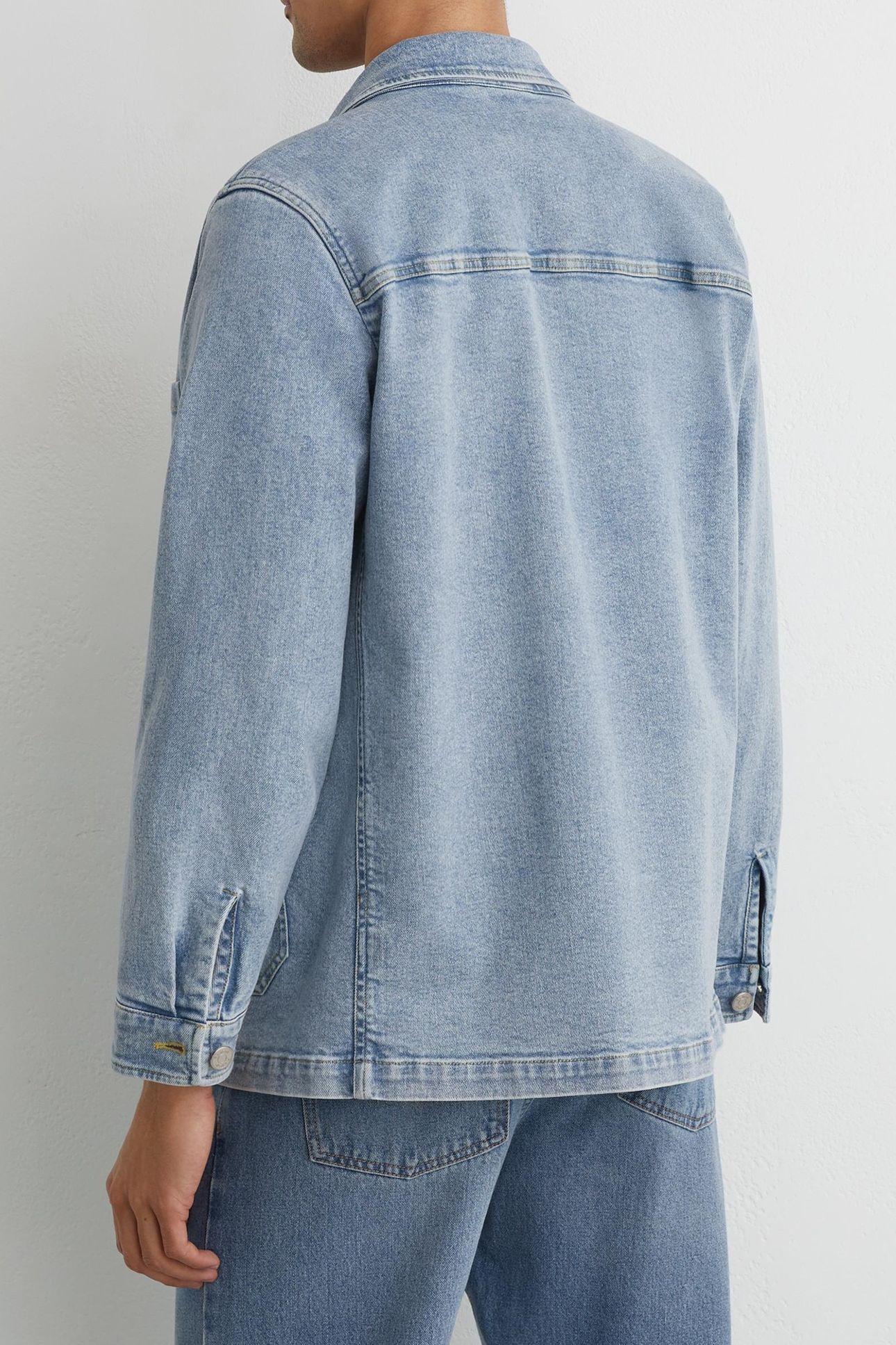 DENIM JACKET LIGHT BLUE WASH 2