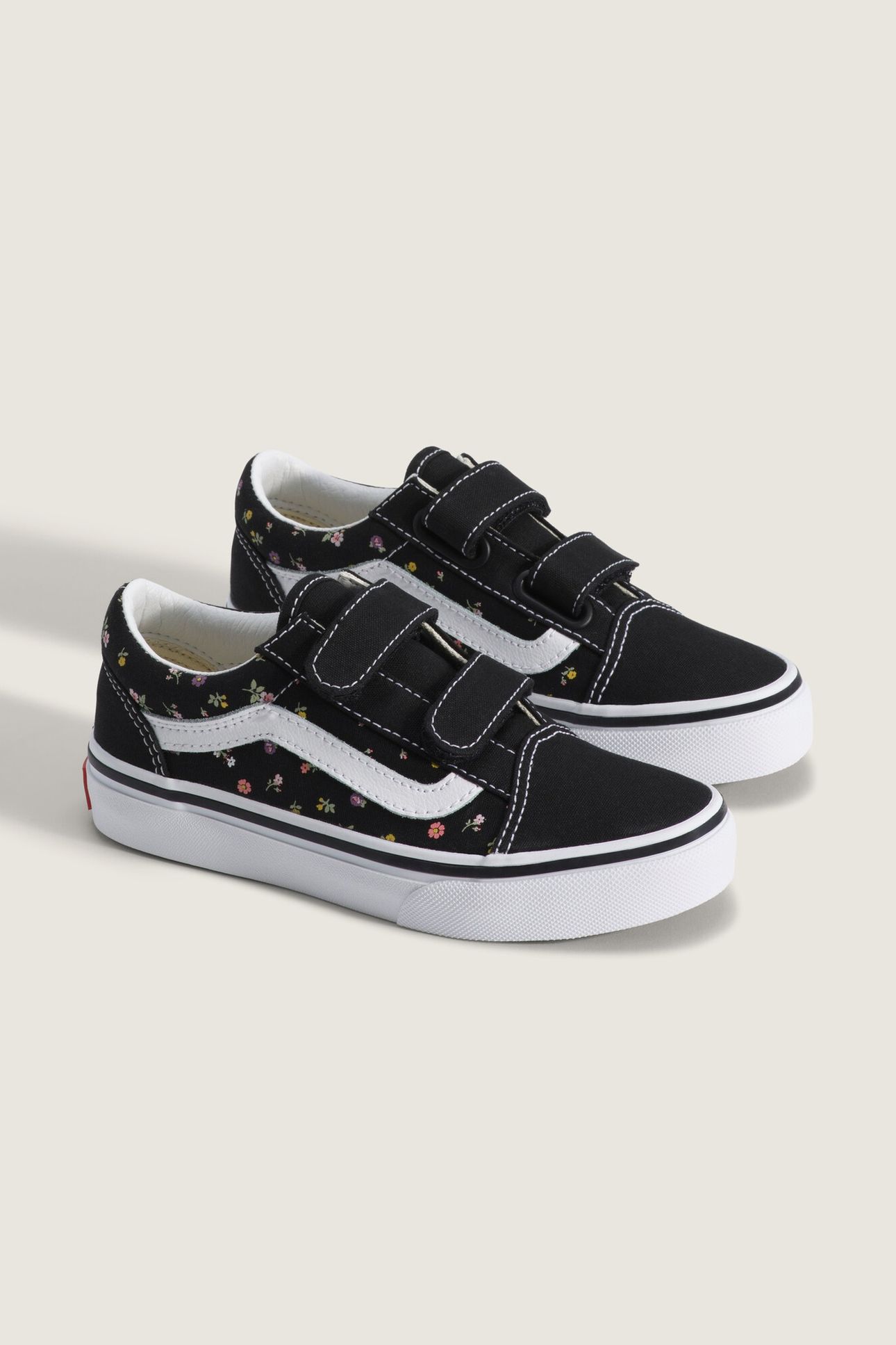 YOUTH UNISEX OLD SKOOL V DITSY FLORAL BLACK/SUNSET BLUSH 3