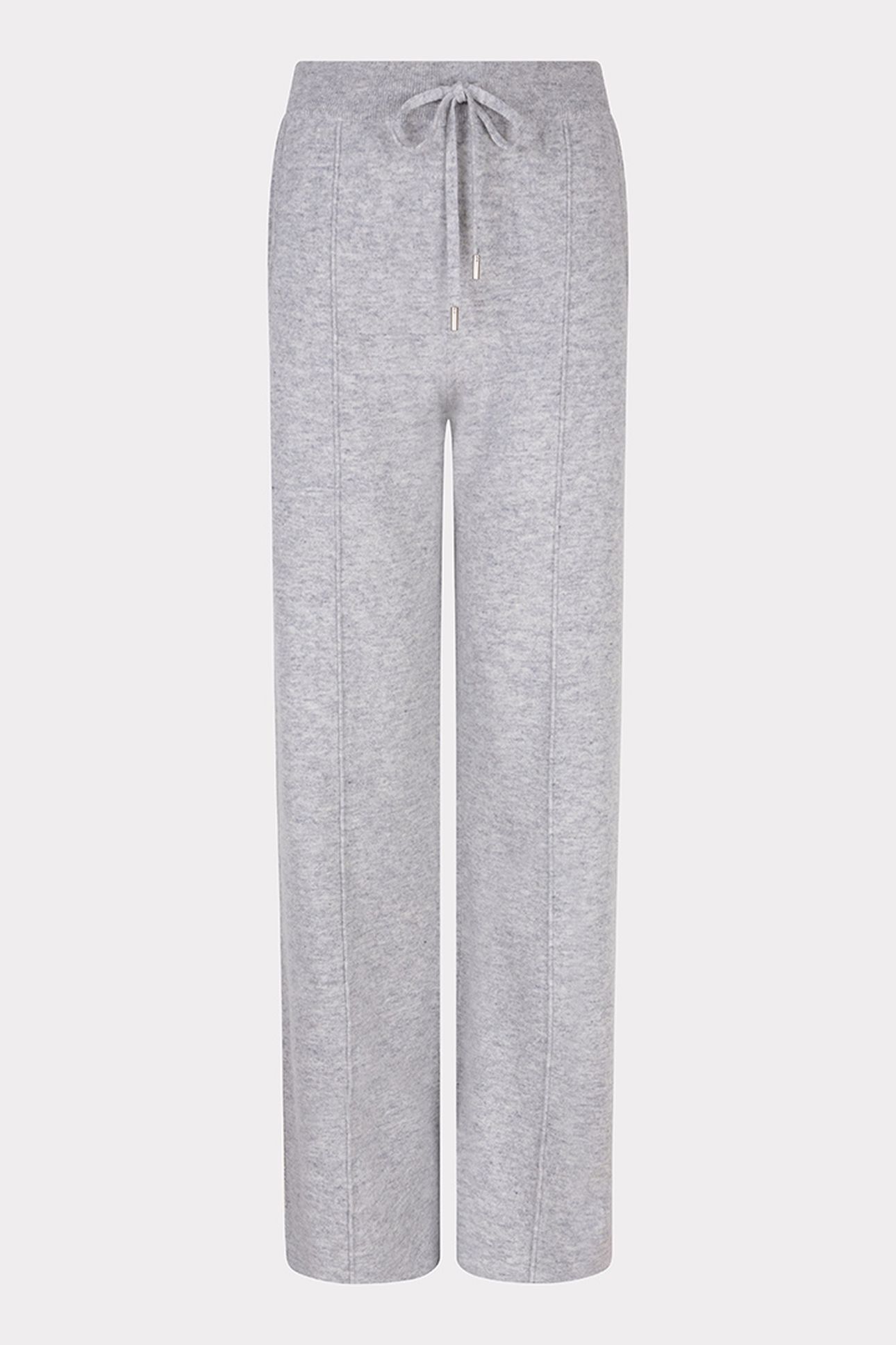 TROUSERS FINE CHAIN LIGHT GREY MELANGE 4