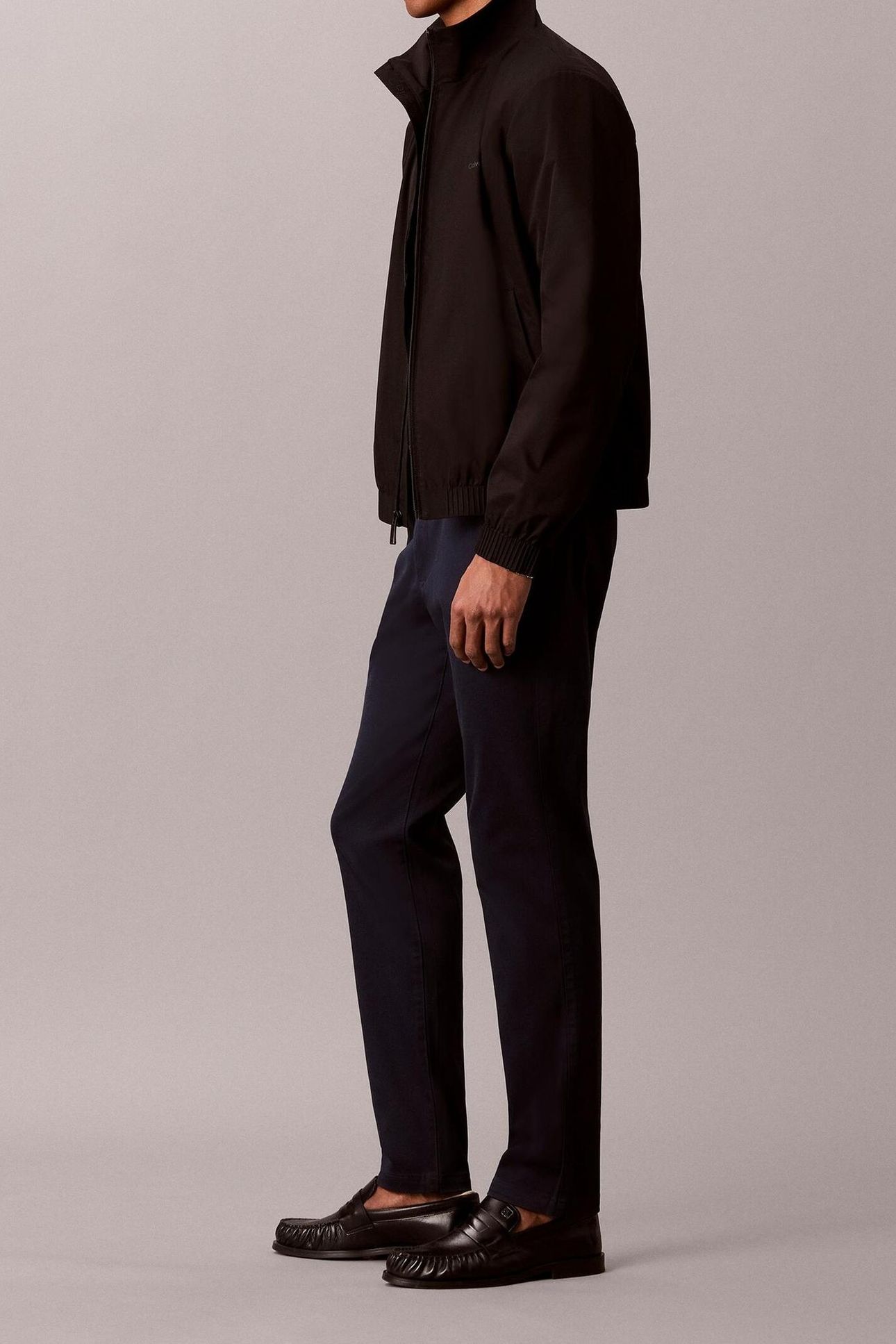 SLIM REFINED COTTON STRETCH DARK SAPPHIRE 5