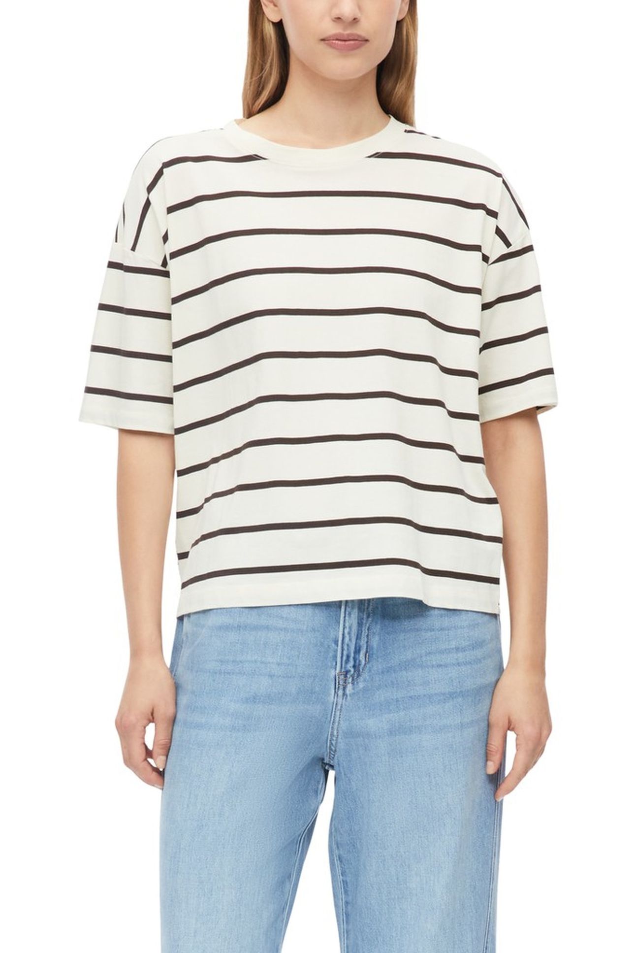 S.OLIVER T-SHIRTS BROWN 1